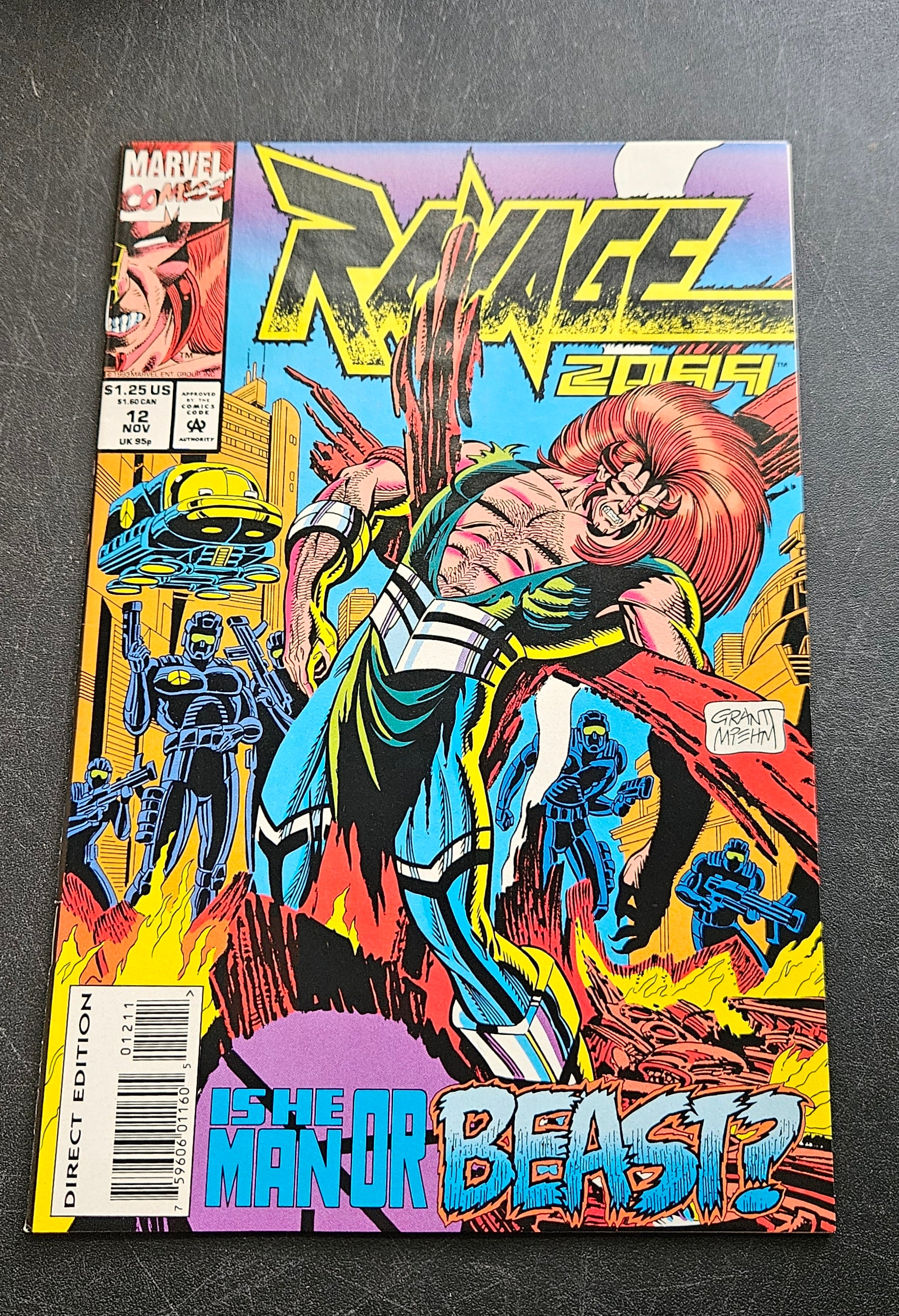 Ravage 2099 #12: Nature of the Beast - November 1993 Marvel Comic Book | Collectible Superhero Graphic Novel for Fans & Investors | Perfect for Comic Collections, Gifts, and Display