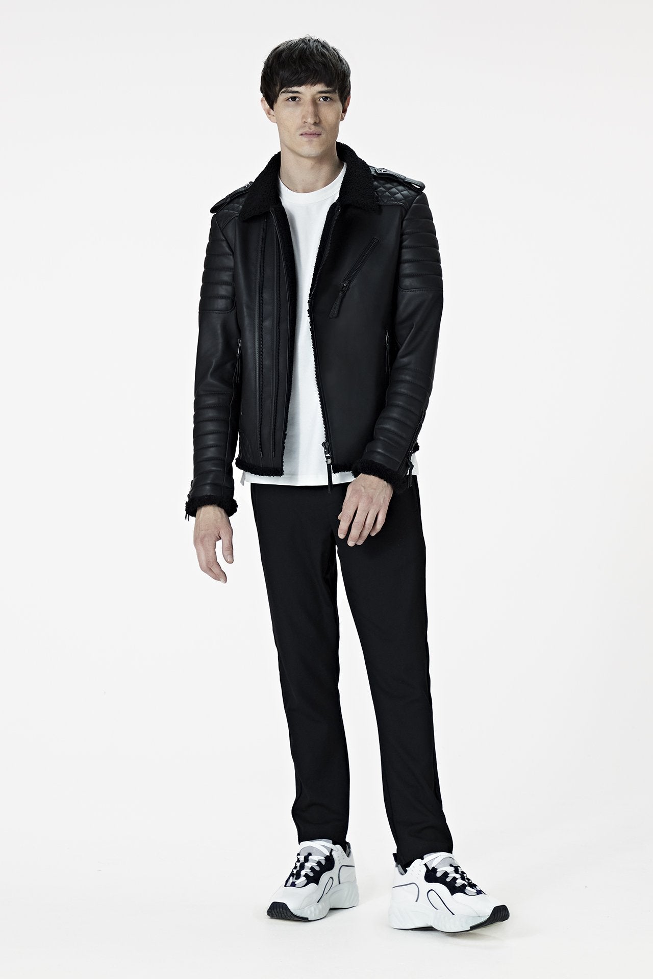 Kay Michaels Men's Shearling Jacket - Premium Winter Coat for Cold Weather, Outdoor Activities & Casual Style