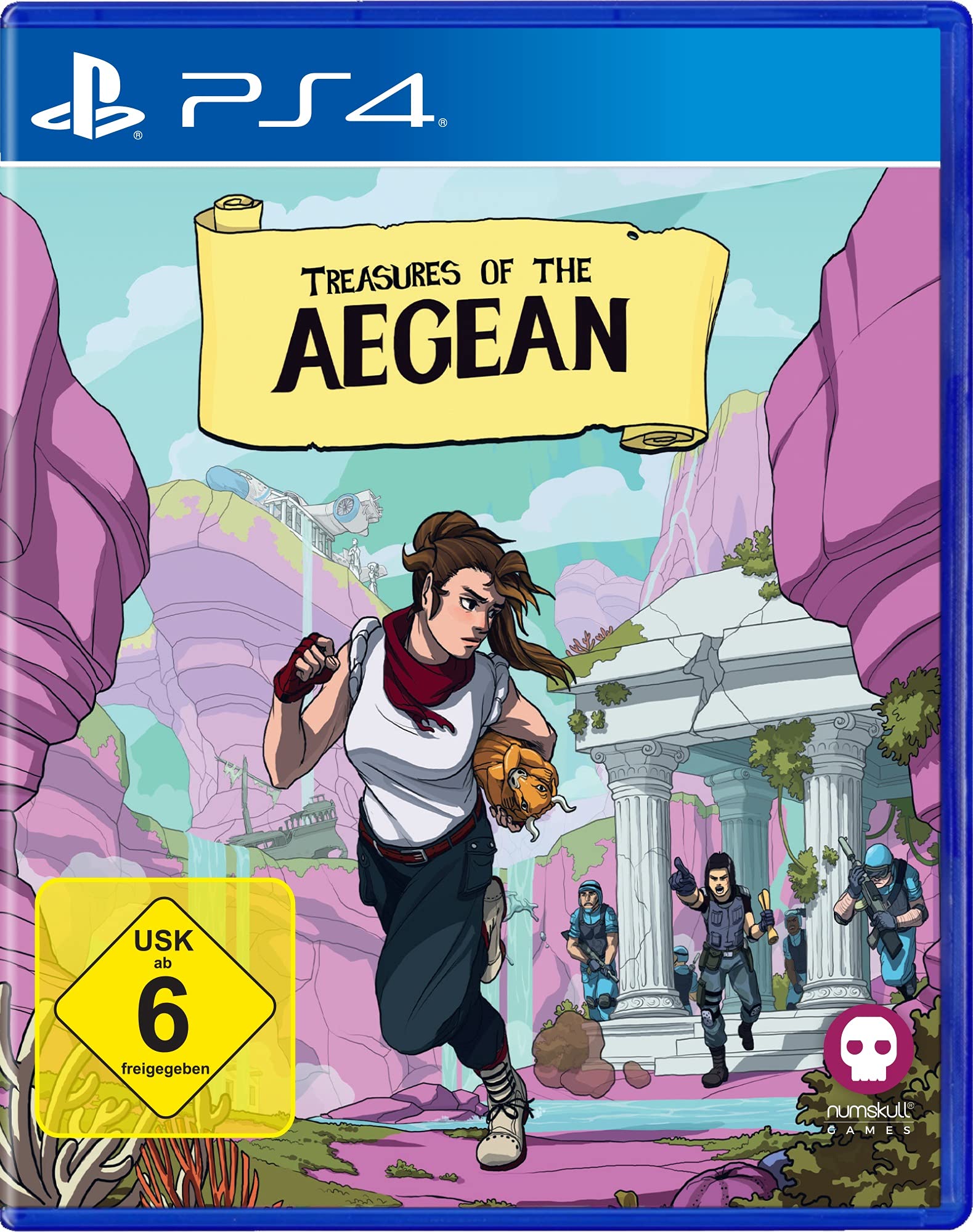 Treasures of the Aegean - Adventure Game for PS4 | Explore Ancient Greek Mysteries & Solve Puzzles | Perfect for History Lovers & Action-Adventure Fans