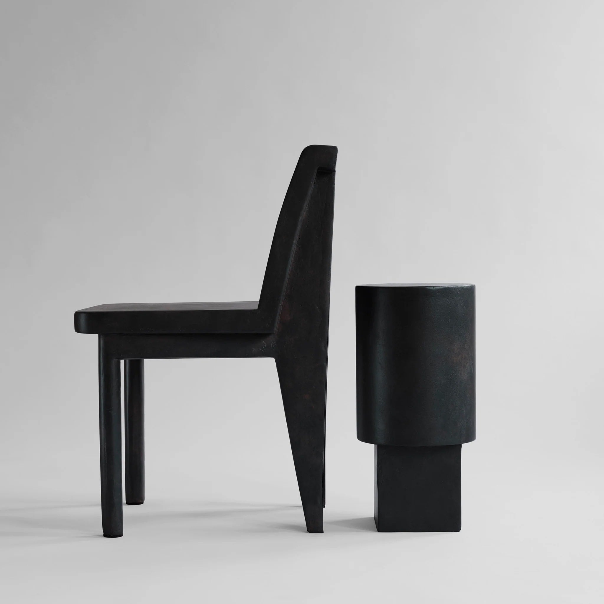 PRE ORDER - 101 COPENHAGEN Brutus Slim Modern Dining Chair, Minimalist Coffee Shop Chair for Home, Cafe & Restaurant - Scandinavian Design Dining Furniture for Small Spaces