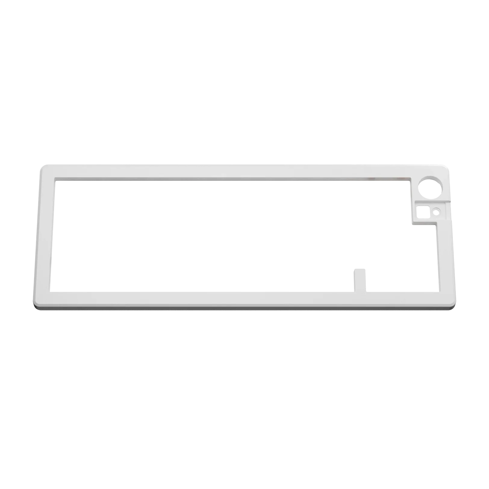GMMK 3 65% Mechanical Keyboard Top Case - White Plastic Replacement Part for Custom Builds | Perfect for Gaming, Typing & Office Work