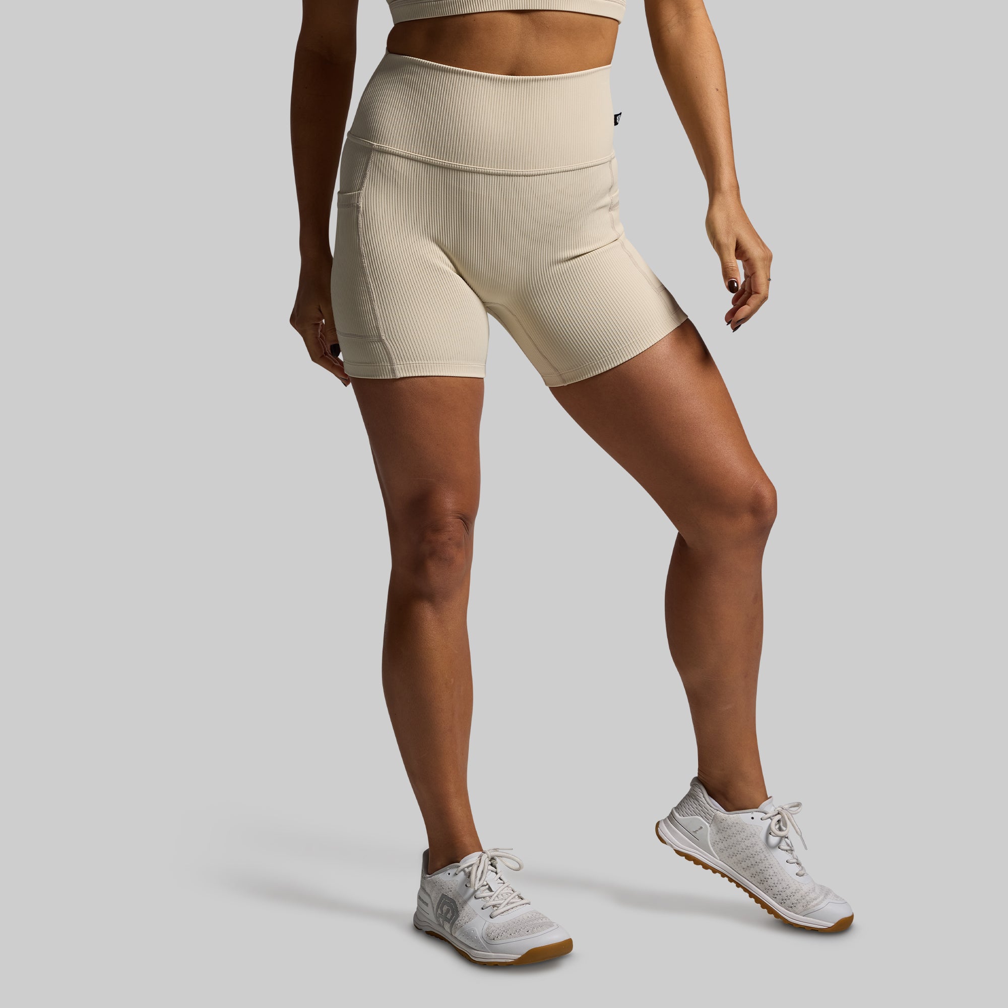 All or Nothing Shorts in Oatmeal - Comfortable Athletic Shorts for Men, Workout, Running & Lounge Wear