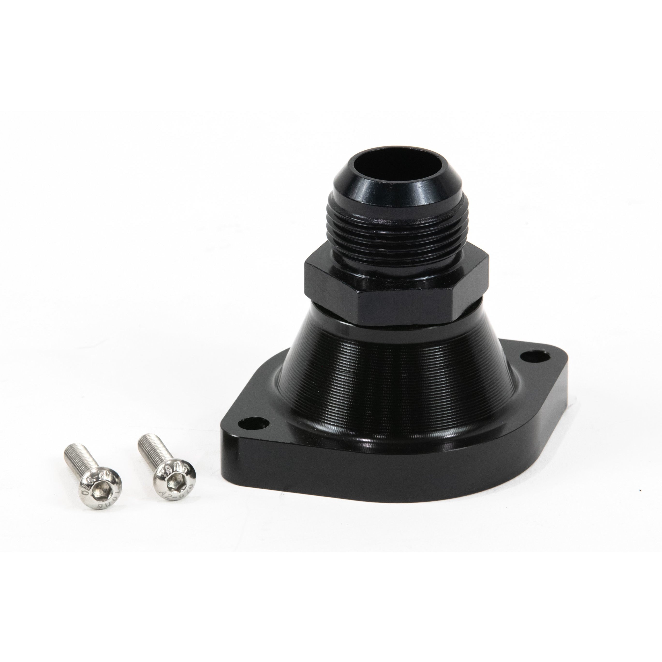 Motion Raceworks Billet LS Thermostat Adapter - High Performance 12AN/16AN/20AN Fittings for LS Engine Cooling Systems - Perfect for Racing, Hot Rods & Performance Upgrades