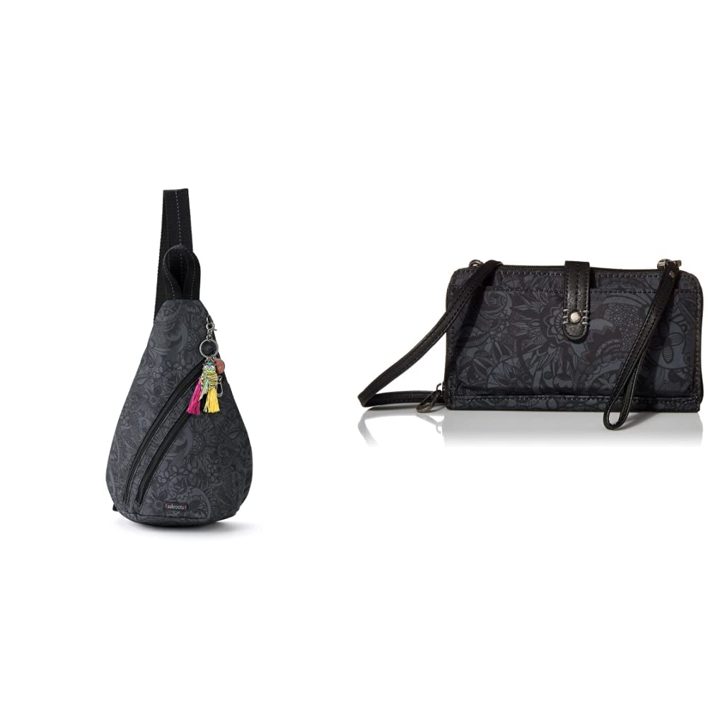 On The Go Sling Backpack with Large Smartphone Pocket - Lightweight Crossbody Bag for Travel, Hiking & Daily Commute