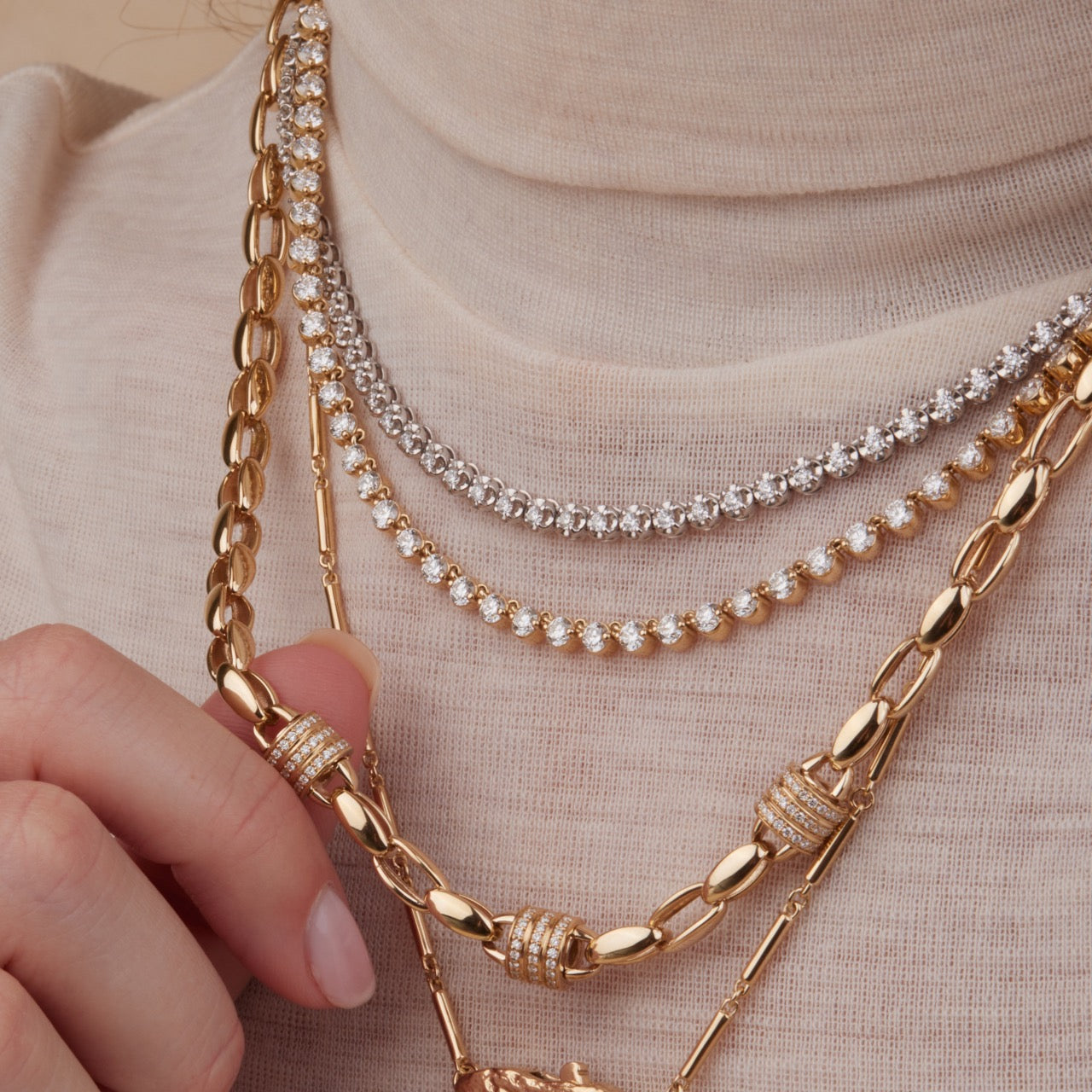 Buttercup Tennis Necklace - 14K Gold Plated Cubic Zirconia Tennis Chain for Women | Perfect for Weddings, Parties & Everyday Elegance