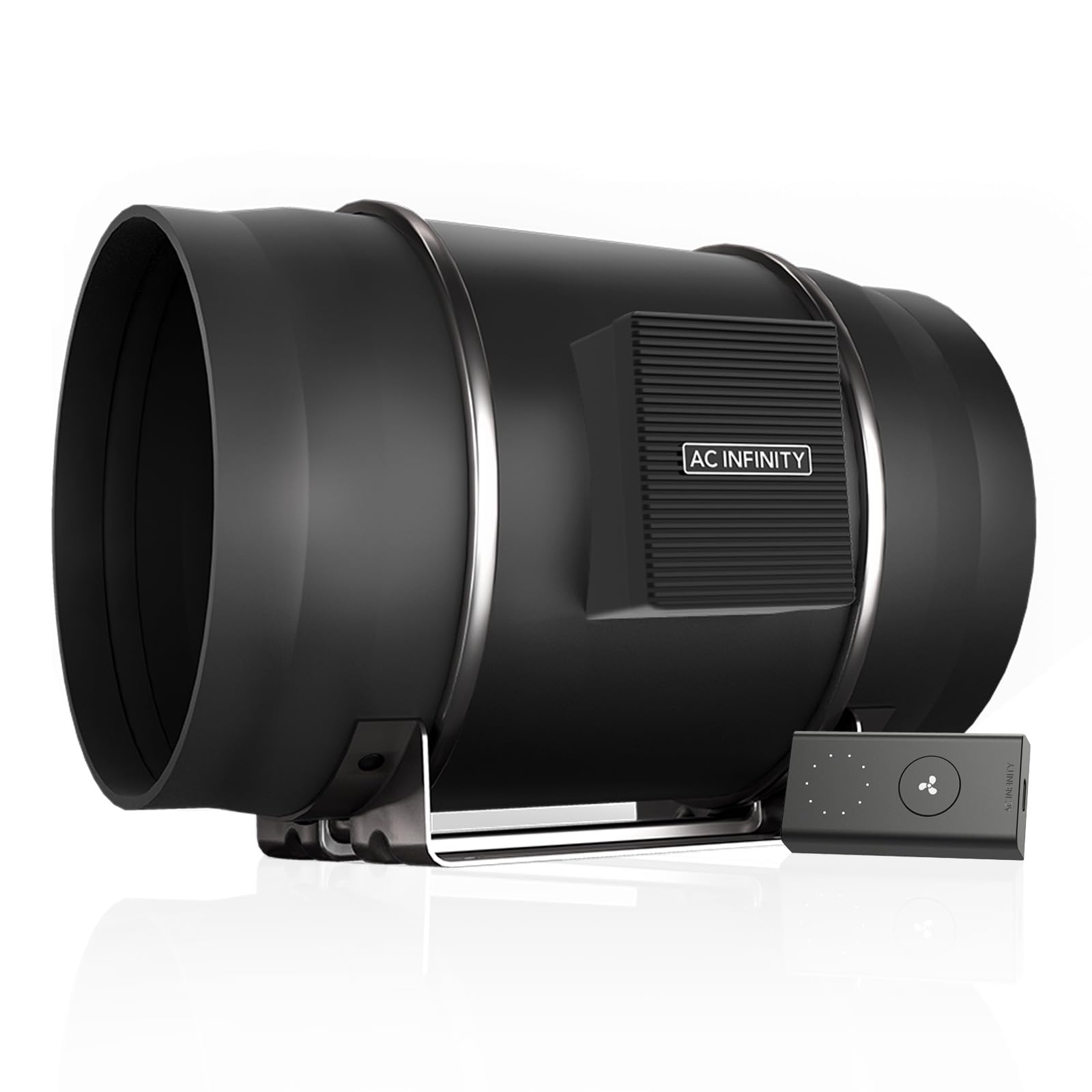 AC Infinity CLOUDLINE PRO S12 - 12 Inch Quiet Inline Duct Fan with Speed Controller | EC Motor Ventilation Exhaust Fan for HVAC, Grow Tents, Hydroponics | Perfect for Home Ventilation, Indoor Gardening & Greenhouse Air Circulation