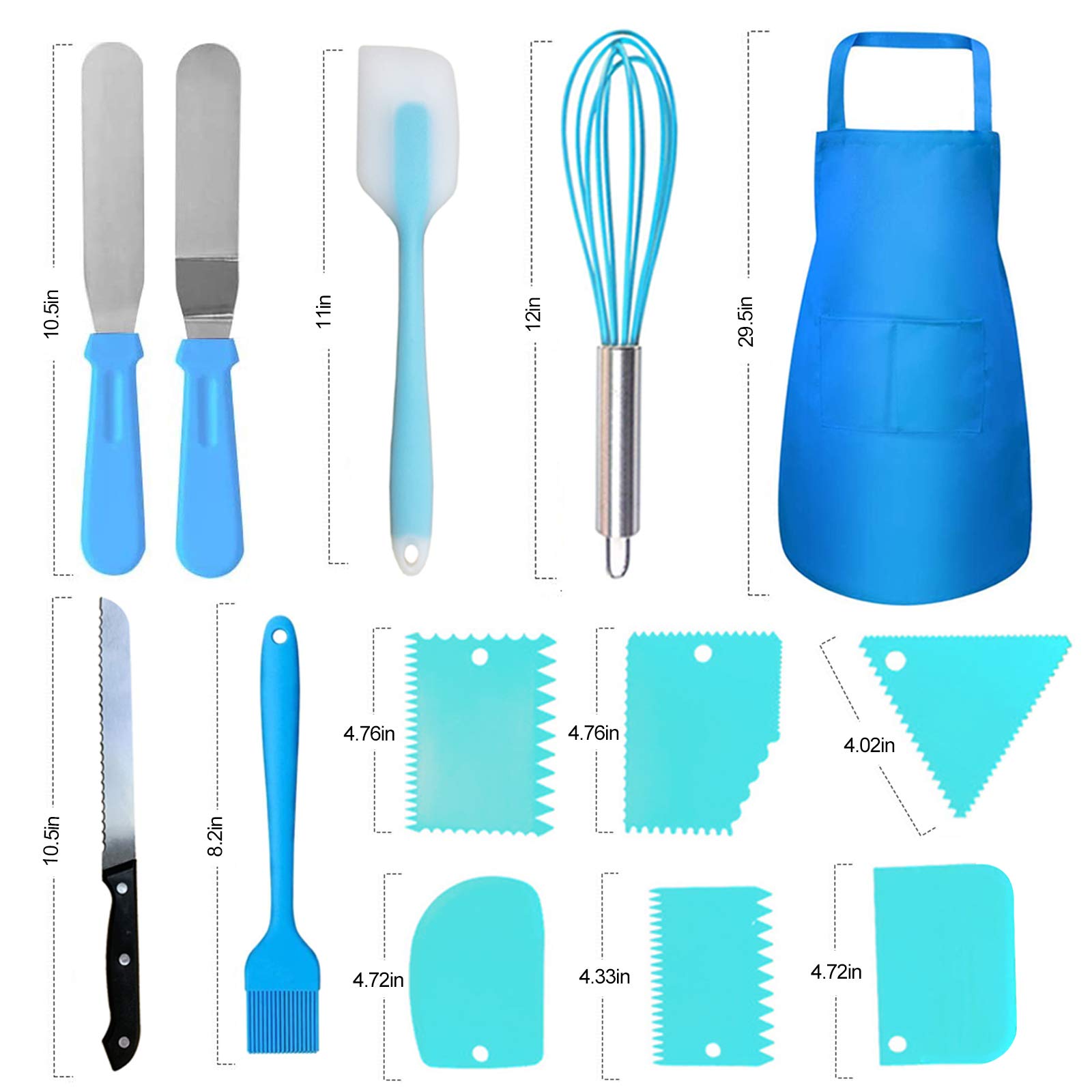 368Pcs Cake Decorating Tools Kit with Storage Case - Baking Supplies for Beginners - Icing Piping Bags, Tips Set for Cookies, Cupcakes & Cake Frosting - Perfect for Home Baking, Birthday Parties & Wedding Cake Decorating