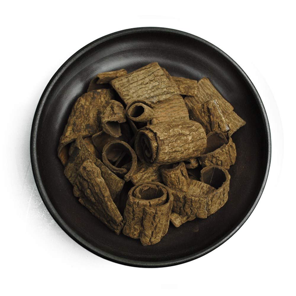 Organic Roasted Ucommia Ulmoides Bark 600g - Korean Herbal Supplement (Du Zhong Bark) for Joint Health & Energy Boost - Perfect for Tea, Tinctures & Traditional Medicine