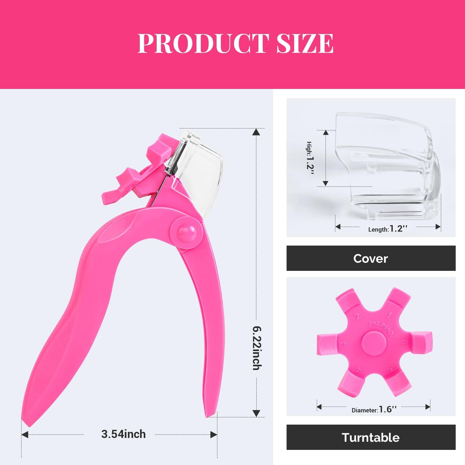 Professional Acrylic Nail Clipper & Edge Trimmer - Stainless Steel False Nail Cutter for Gel & French Manicure | Perfect for Nail Art, Salon Use & Home Manicure Kits