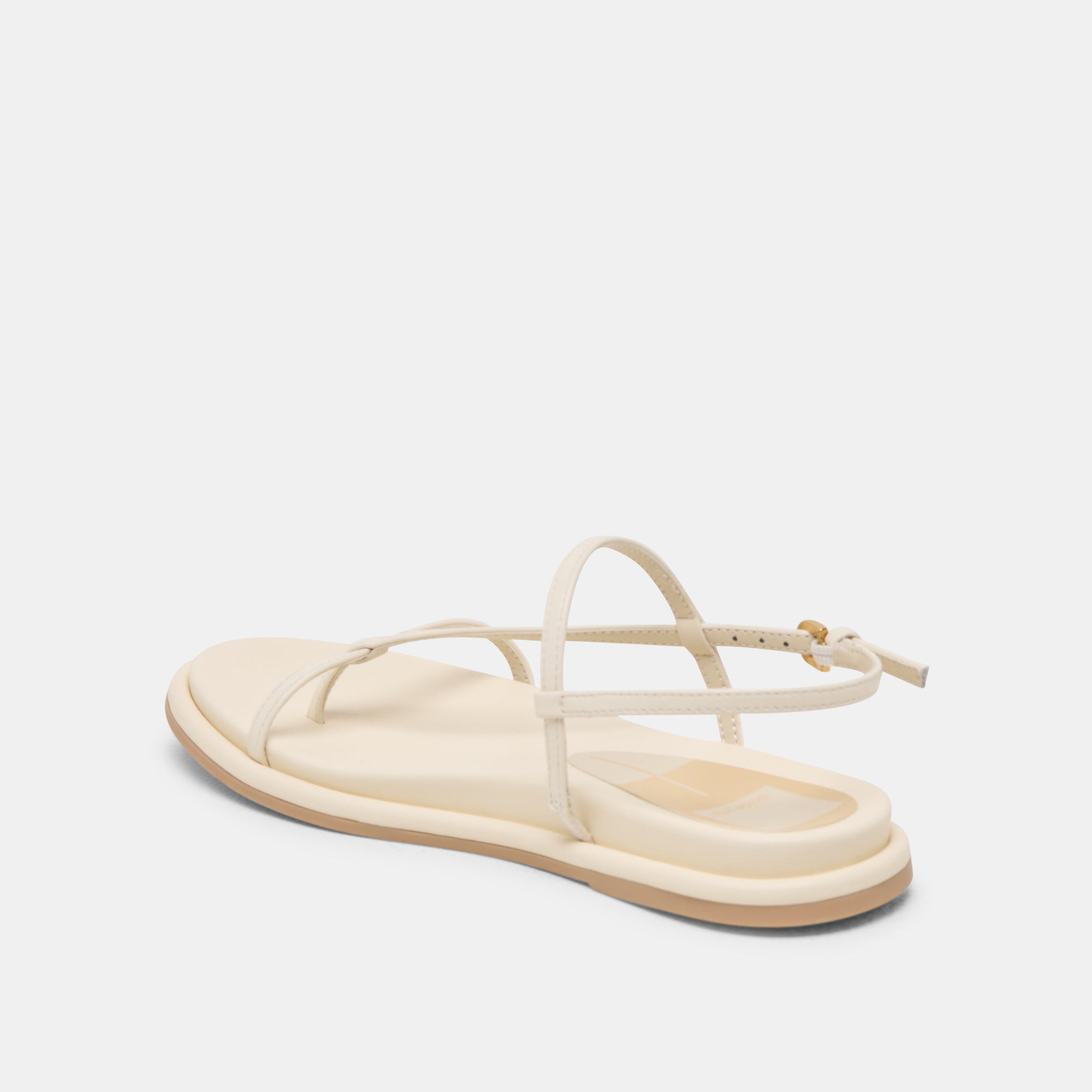 Dallen Sandals Off White Leather - Comfortable Women's Casual Shoes for Summer, Beach, and Outdoor Walking