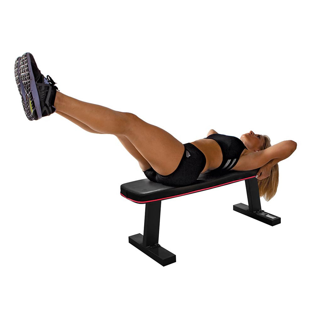 Marcy SB 10510 Flat Weight Bench - Adjustable Home Gym Equipment for Strength Training & Workouts | Perfect for Home Gym, Personal Training & Fitness Enthusiasts