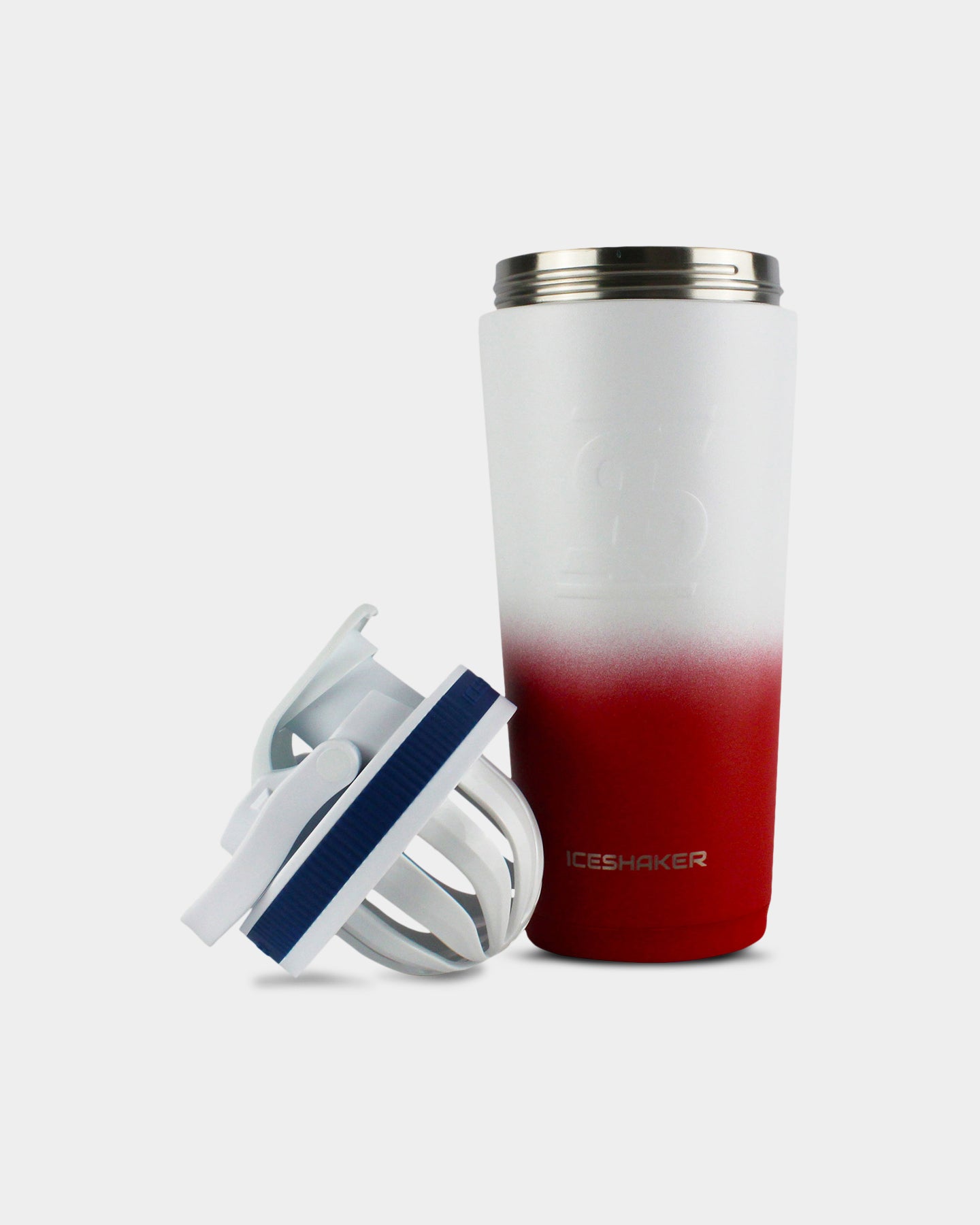 26oz Ice Shaker Protein Shaker Bottle - Leak Proof Workout Water Bottle for Gym, Fitness & Sports | BPA Free Stainless Steel Insulated Shaker Cup for Protein Drinks & Smoothies