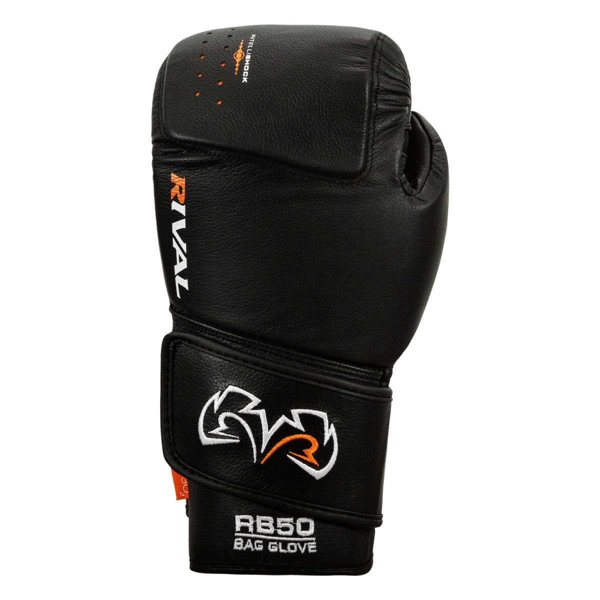 Rival Boxing Intelli Shock Leather Training Bag Boxing Gloves - Premium Leather Punching Gloves for Boxing, MMA, Muay Thai & Fitness Training - Ideal for Sparring, Heavy Bag Work & Gym Workouts