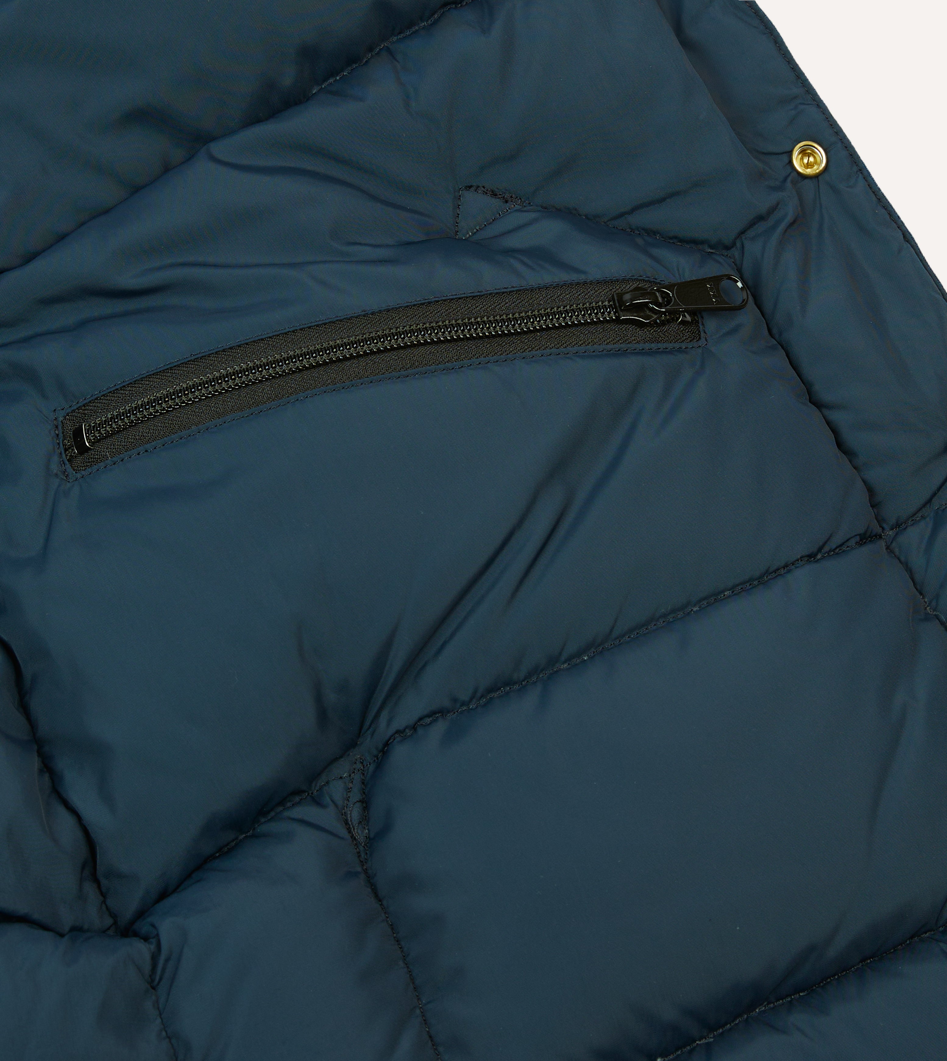 Rocky Mountain Featherbed Drake's Denim Christy Down Vest - Warm Insulated Quilted Jacket for Men | Perfect for Outdoor Adventures, Hiking & Winter Layering