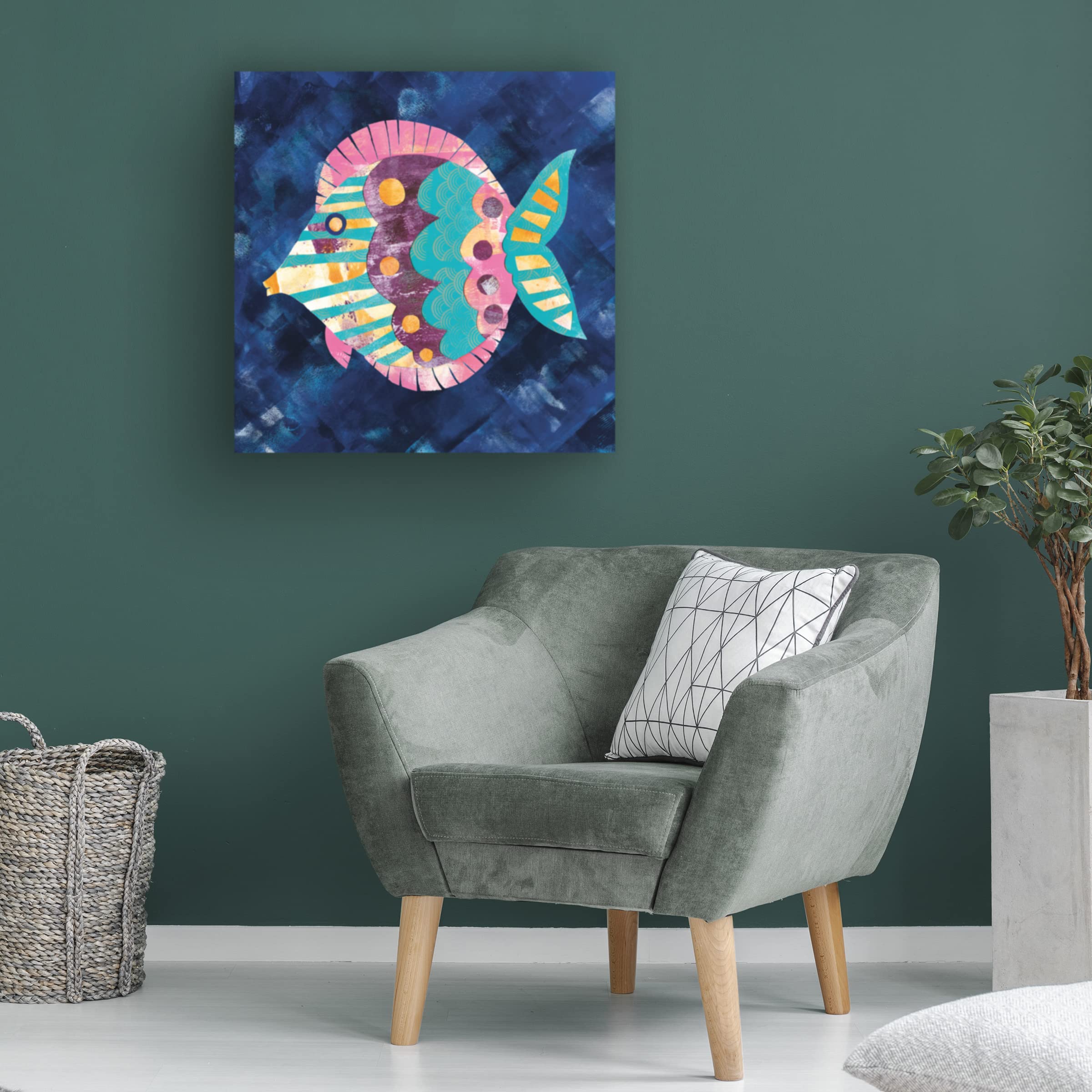 Trademark Fine Art 'Spring Fleurs' Floral Canvas Wall Art by Shirley Novak - Perfect for Living Room, Bedroom & Office Decor