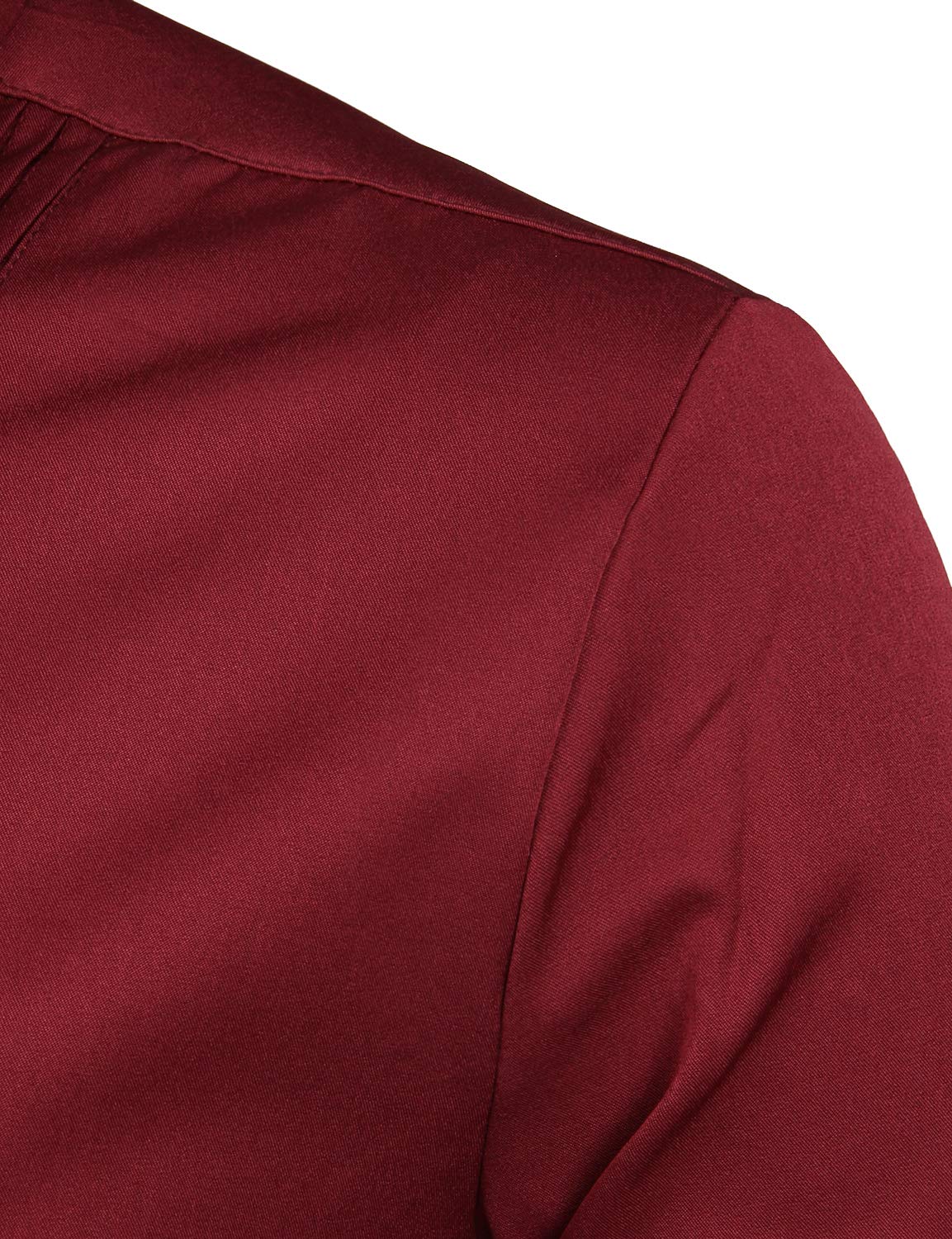 ZEROYAA Men's Slim Fit Long Sleeve Tuxedo Dress Shirt - Formal Business Attire & Prom Performance Shirt - Perfect for Weddings, Office Wear & Special Occasions
