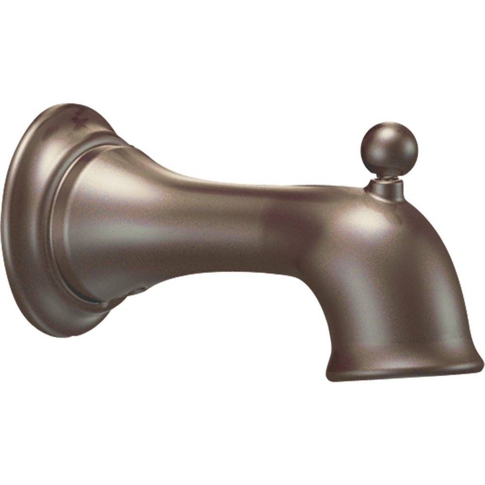 Moen S114ORB Waterhill Diverter Spout in Oil Rubbed Bronze - Perfect for Bathroom Faucet Replacement and Shower Upgrades