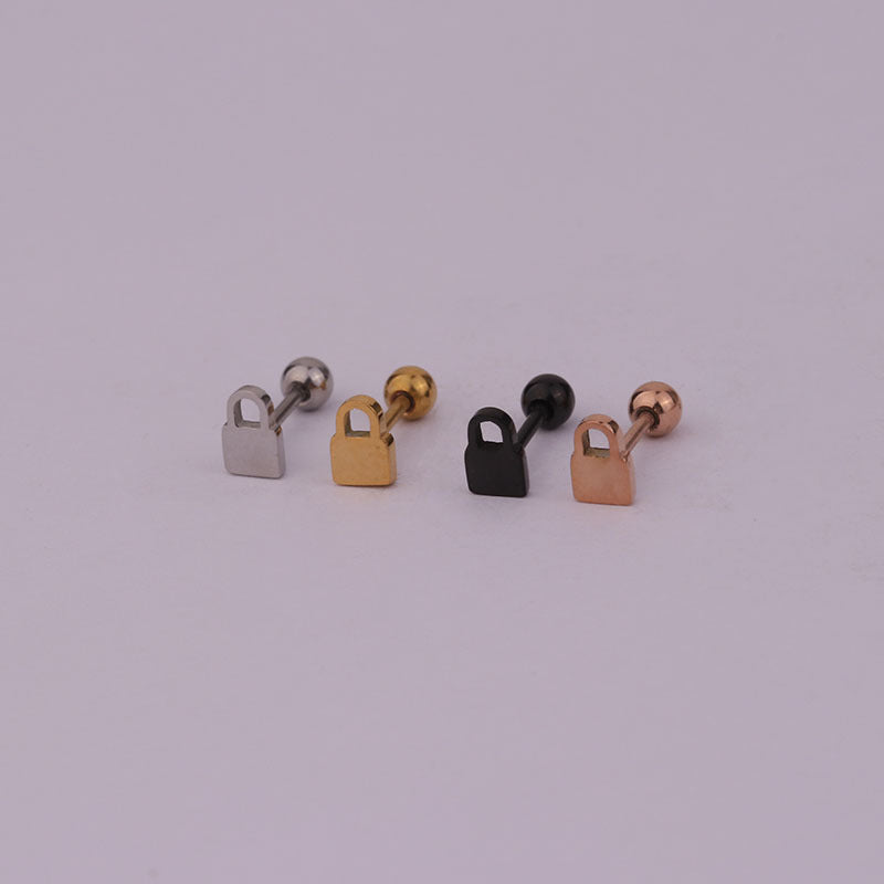 20G Sleeper Cartilage Stud Earrings - Stainless Steel Tiny Hoop Earrings for Cartilage Piercing | HSPJ271 | Perfect for Everyday Wear, Gifts & Stacking with Other Jewelry