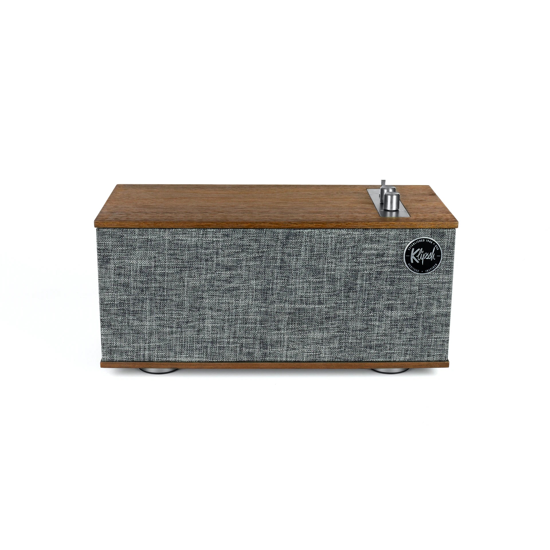 Premium THE ONE II Walnut Wood Bluetooth Speaker - High-Quality Sound for Home, Office & Outdoor Use