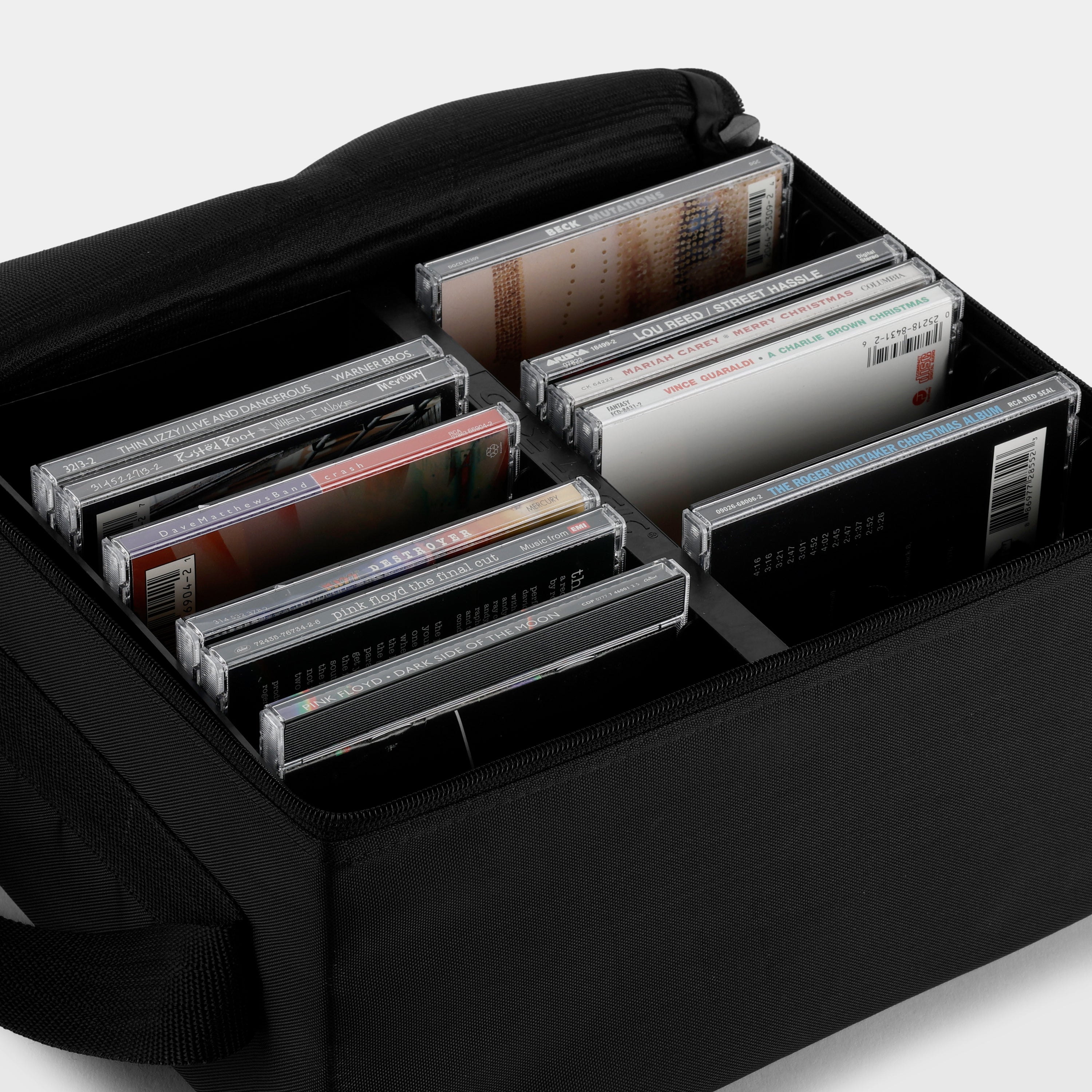 Case Logic Soft CD Case for 22 CDs - Durable CD Holder with Zipper Closure - Perfect for Car, Home & Travel Storage | Organize & Protect Your Music Collection