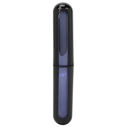 USB Rechargeable Electric Heated Eyelash Curler - Quick Heating, Insulated Comb Design for Safe & Effortless Lash Curling | Portable Makeup Tool for Women | Perfect for Home, Travel & Professional Use (Starry Sky Black)