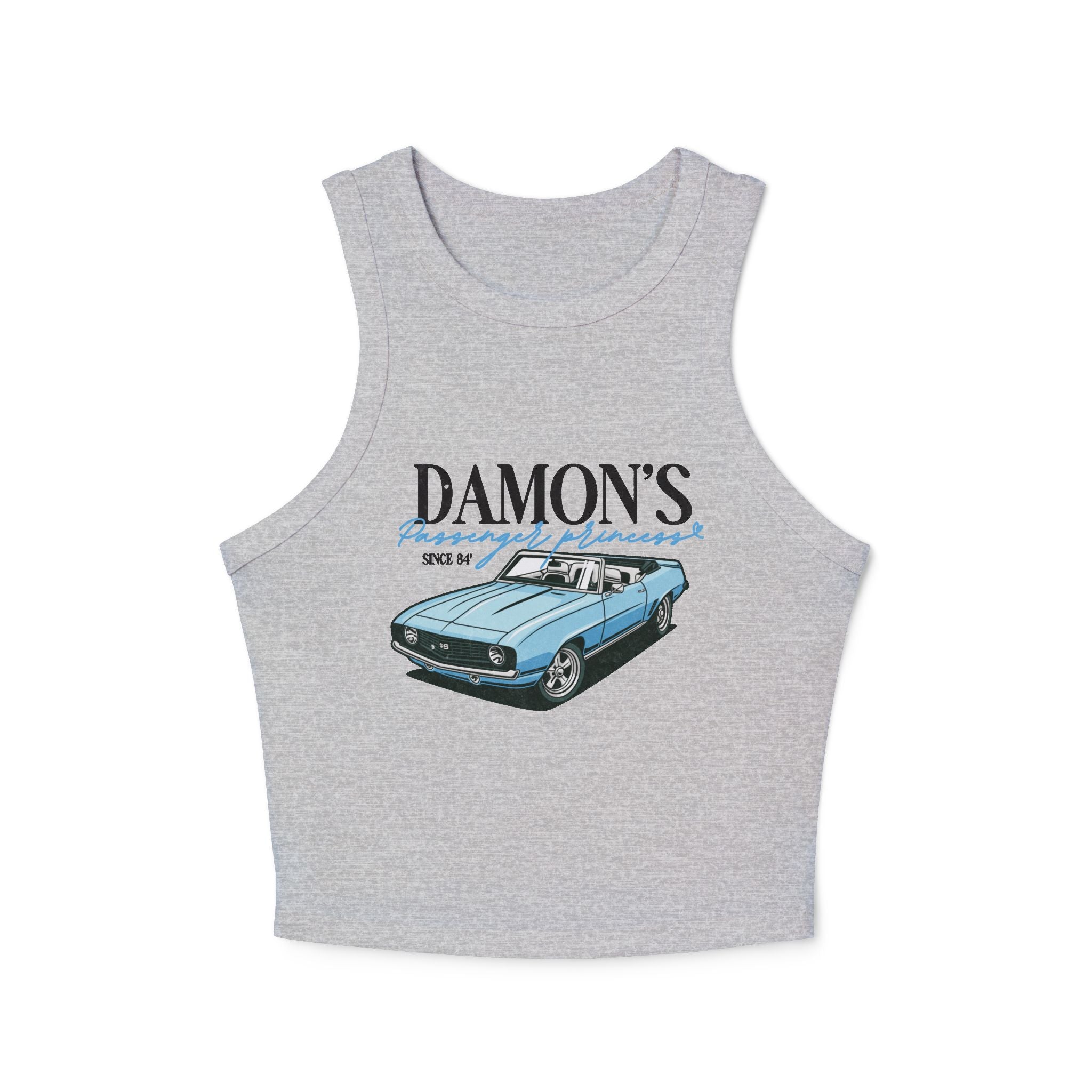 Damon's Passenger Princess Tank Top - Women's Casual Sleeveless Shirt for Summer Outfits & Road Trips