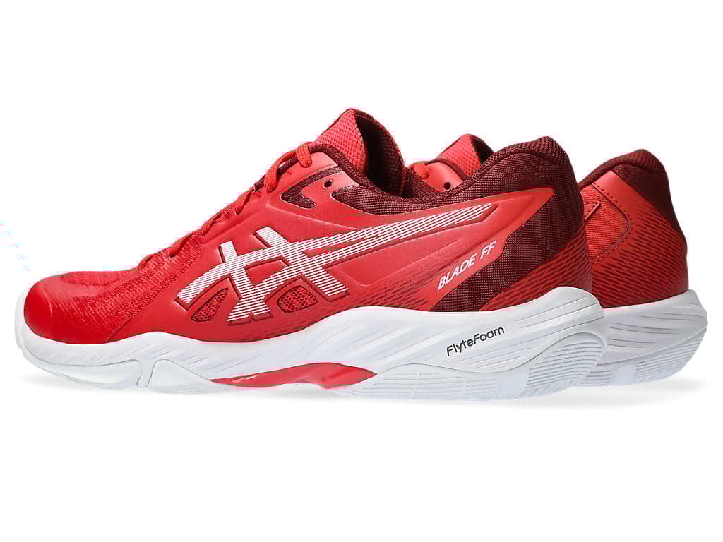 ASICS Men's BLADE FF Tennis Shoes - Classic Red/White | Lightweight & Durable Court Shoes for Competitive Play | Perfect for Tennis, Pickleball & Casual Wear