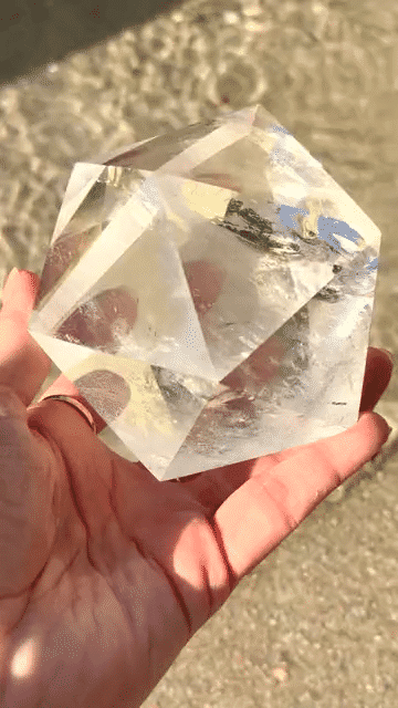 AA Geometric Quartz Crystal - 2lbs Natural Healing Stones for Meditation, Reiki & Home Decor | Bulk Wholesale for Spiritual Gifts & Energy Cleansing