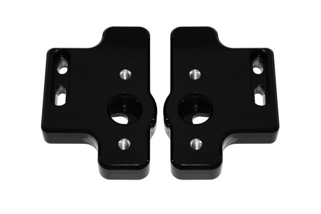 Wet Sounds Centurion Gladiator Black Tower Speaker Adapters (ADP-GLADIATOR-B) - 1 Pair for Marine & Boat Audio System Installation - Perfect for Wakeboard Towers & Water Sports Enthusiasts