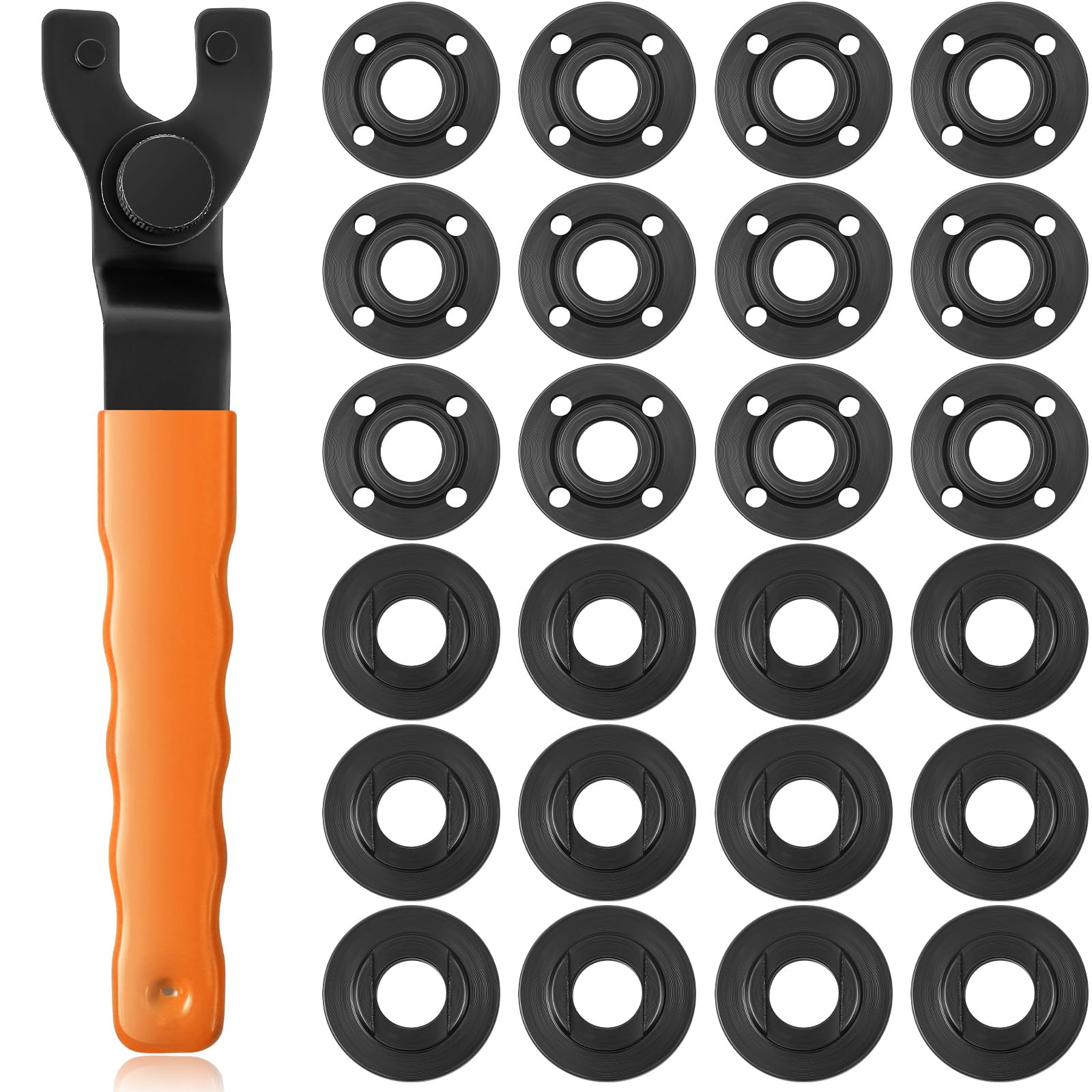 Hicarer 25-Piece Angle Grinder Nut Wrench Kit - 5/8