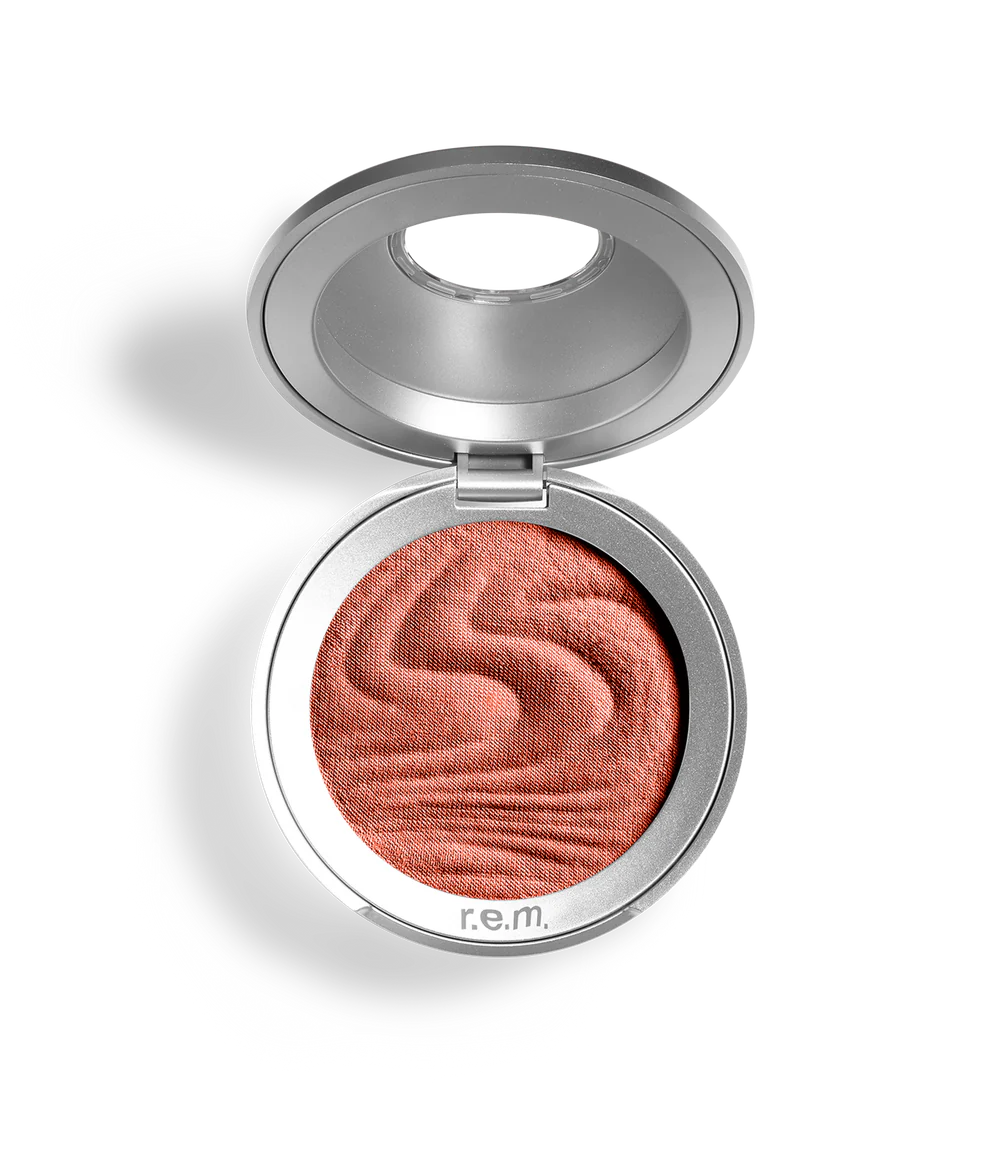 R.E.M. Beauty Satin Matte Blush - Long-Lasting & Buildable Powder Blush for Cheeks | Natural Flush for Day & Night Makeup Looks