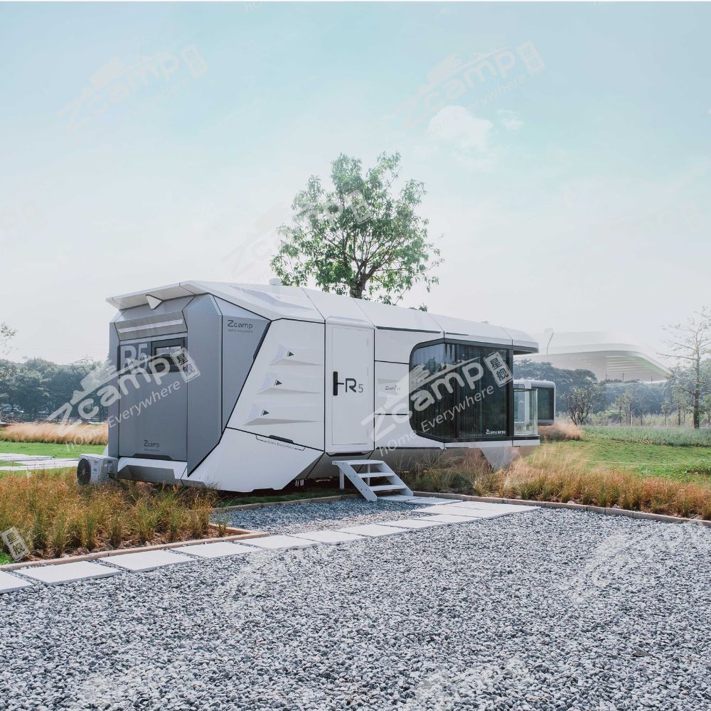 Zcamp R5 Prefabricated Modular Tiny House - Portable, Eco-Friendly & Easy Assembly for Backyard, Vacation & Off-Grid Living
