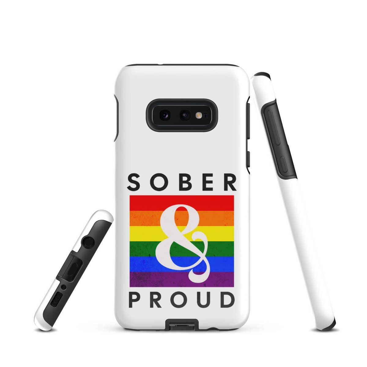 Sober & Proud Samsung Phone Case - Protective Cover for Galaxy [Model] - Durable Slim Design - Perfect for Everyday Use & Special Occasions