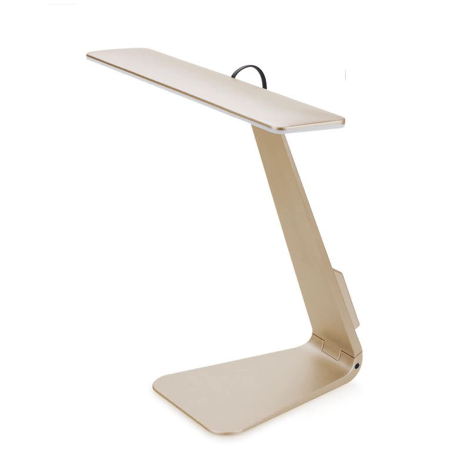 GYMO Ultra-Thin Touch LED Desk Lamp with USB Charging - Eye Protection Folding Study Lamp for Students, Office & Home - Metallic Finish Modern Design - Perfect for Dorm Rooms, Bedside Tables & Workspaces