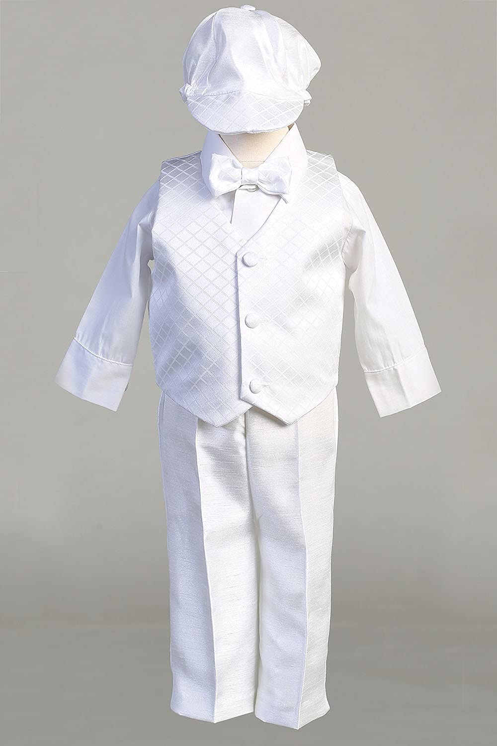 Baby Boy Baptism Outfits - Christening Suit with Vest & Pants for Infant Boys | Ropa de Bautizo para Niño | Perfect for Church Ceremonies & Special Occasions