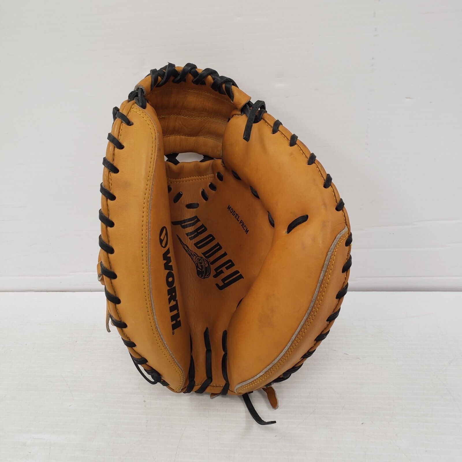 Worth PRCM BackCatcher Baseball Glove - Professional Catcher's Mitt for Baseball & Softball Games, Practice & Training