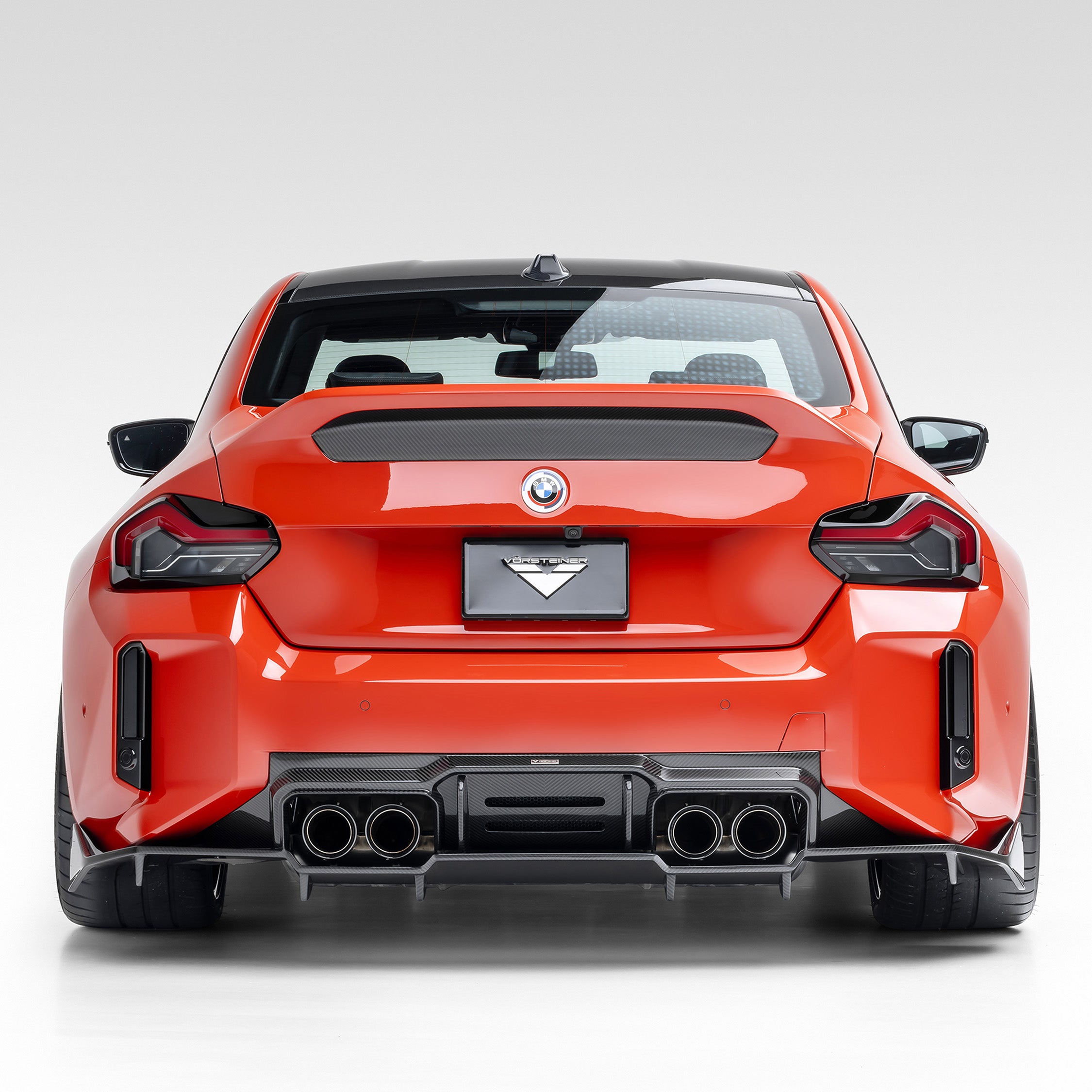 BMW G8X M2 VRS Aero Diffuser - Carbon Fiber Under Floor with 2X2 Glossy V Style™️ - High Performance Rear Diffuser for Track & Street Racing - Perfect for BMW M2 Enthusiasts & Car Modifications