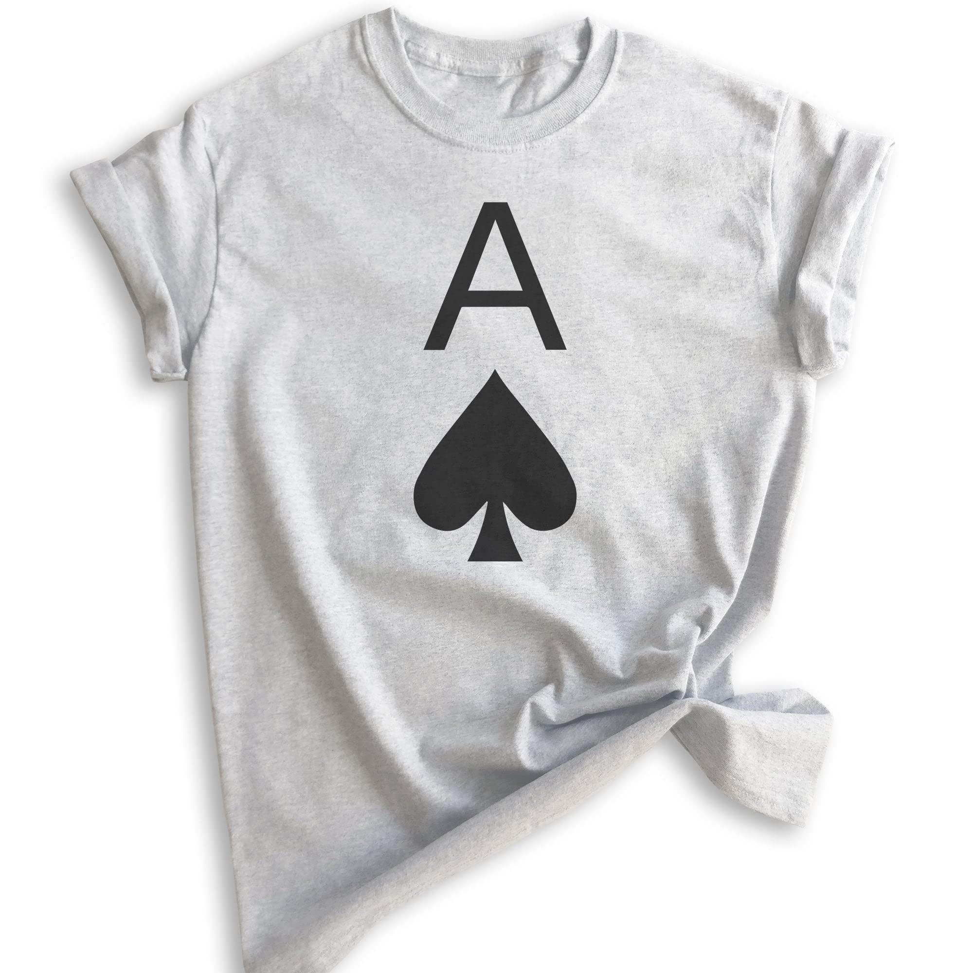 Ace of Spades T-Shirt - Unisex Poker Card Design Tee for Men & Women | Perfect for Casino Nights, Poker Parties & Card Game Lovers