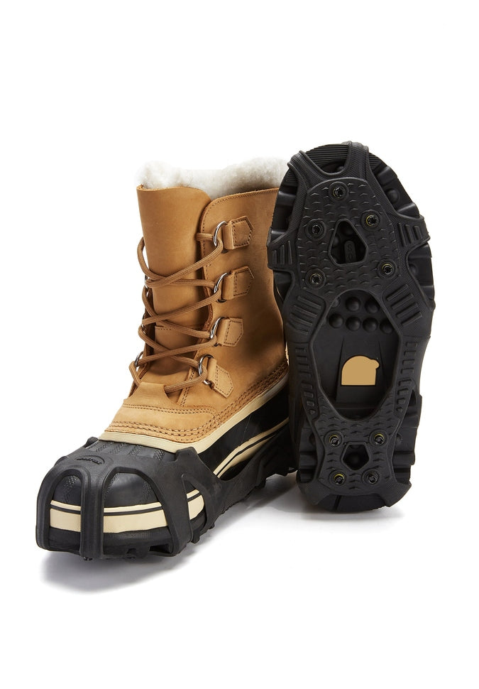 Icetrax V3 Hex Ice Cleats for Shoes - Non-Slip Traction for Winter Walking, Hiking & Running on Ice & Snow