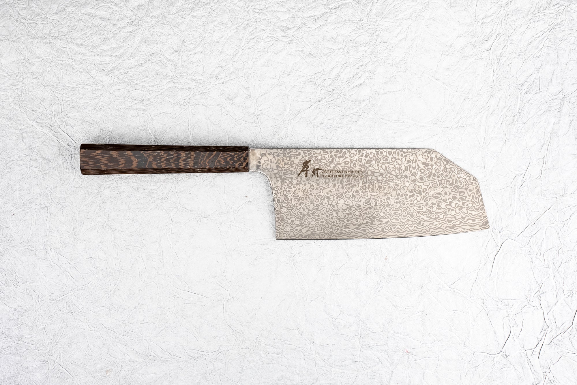 Premium Sakai Takayuki VG10/VG2 Coreless Damascus Tall Bunka Knife 195mm - Japanese Chef Knife for Slicing, Dicing & Precision Cutting - Perfect for Home Cooks & Professional Chefs