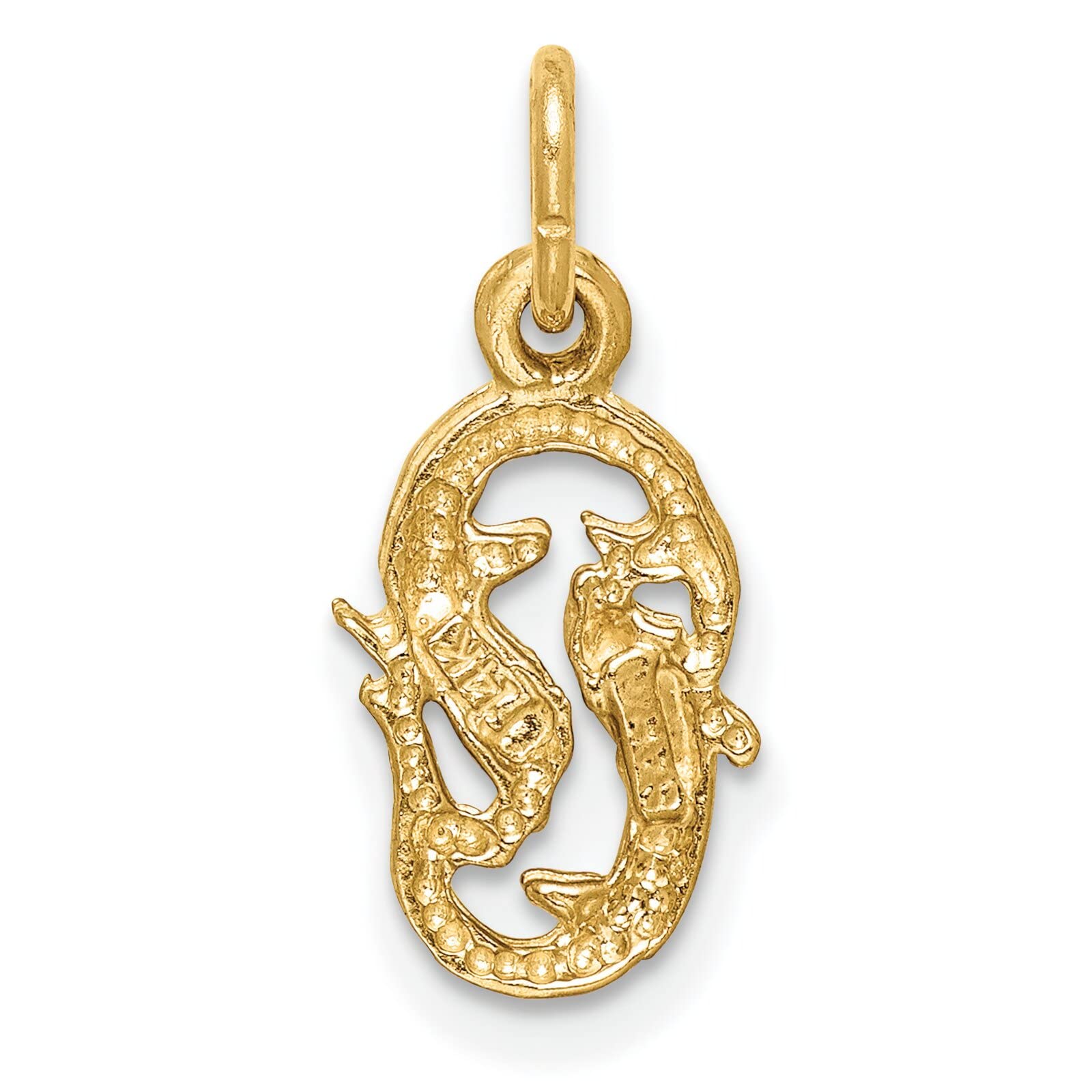 14K Gold Pisces Zodiac Charm Pendant Necklace for Women - Elegant Zodiac Jewelry Gift for Birthday, Anniversary & Special Occasions