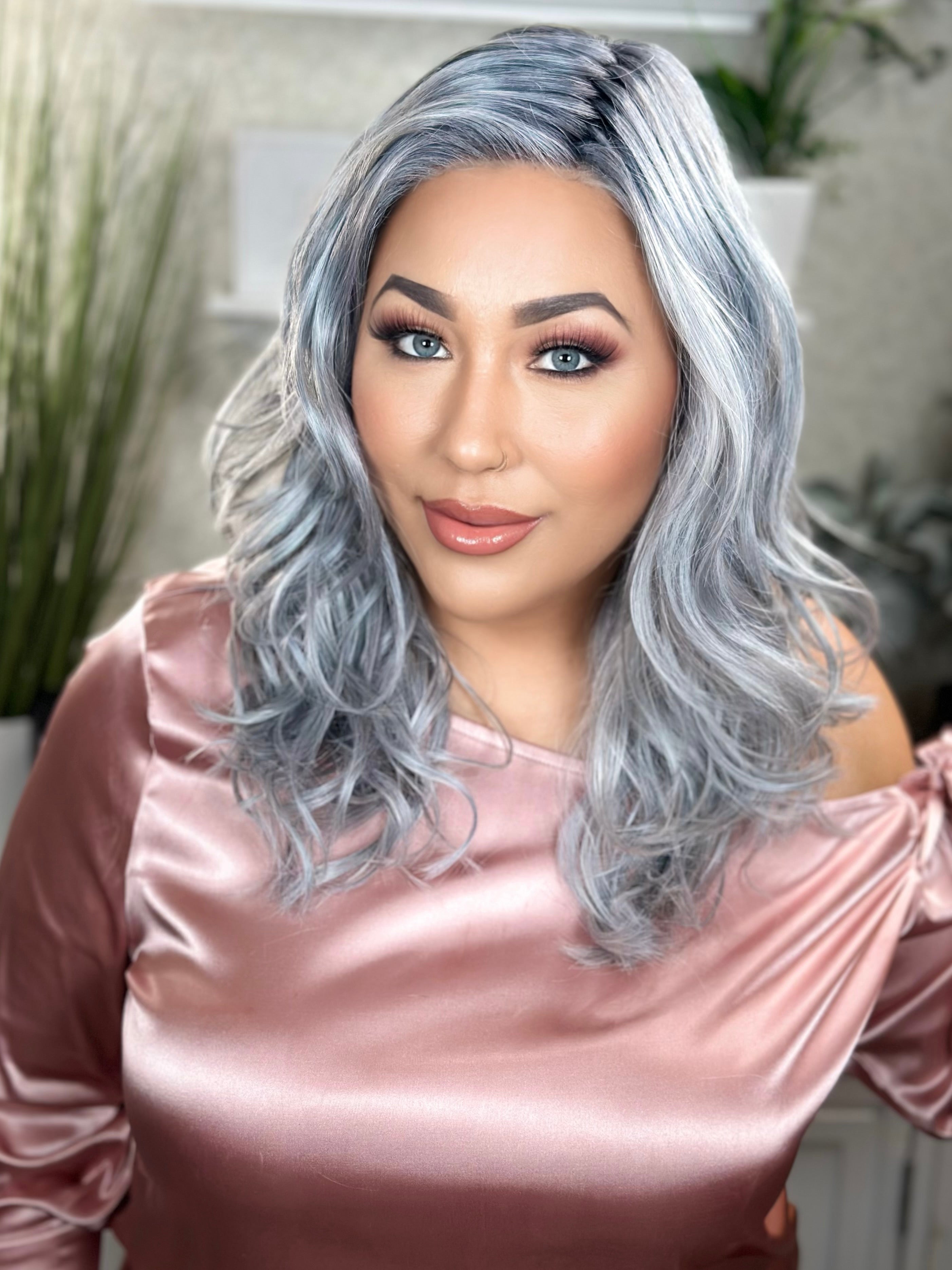 LAVISH LIFESTYLE Moonlit Grey Women's Casual Dress - Perfect for Date Night, Cocktail Parties & Evening Events