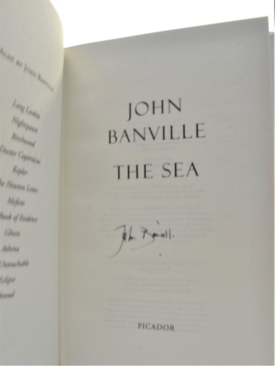 Banville, John - The Sea (Signed UK Proof Copy) | Limited Edition Collectible Book for Literary Enthusiasts & Book Lovers