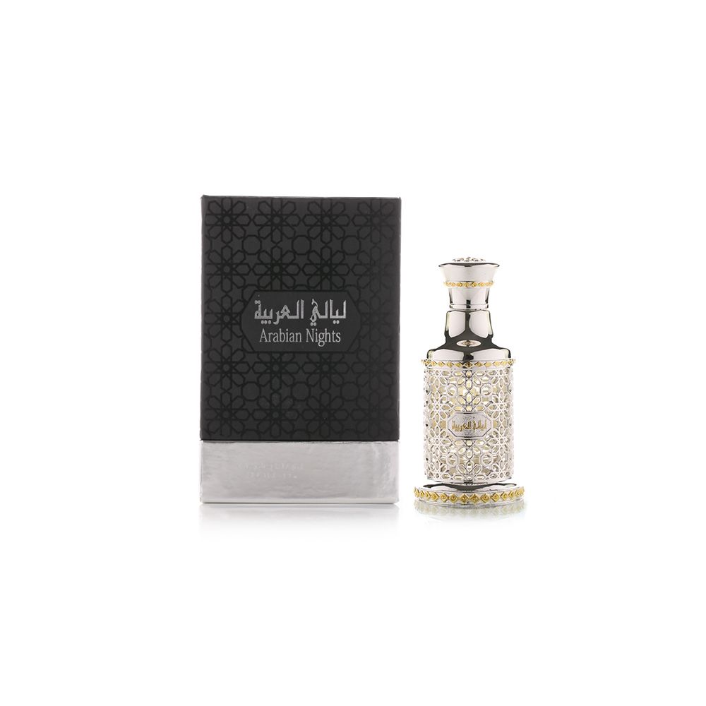 Arabian Nights Silver Eau de Parfum 60ml for Women - Exotic Oriental Floral Scent, Long-Lasting Perfume for Evening Events & Special Occasions