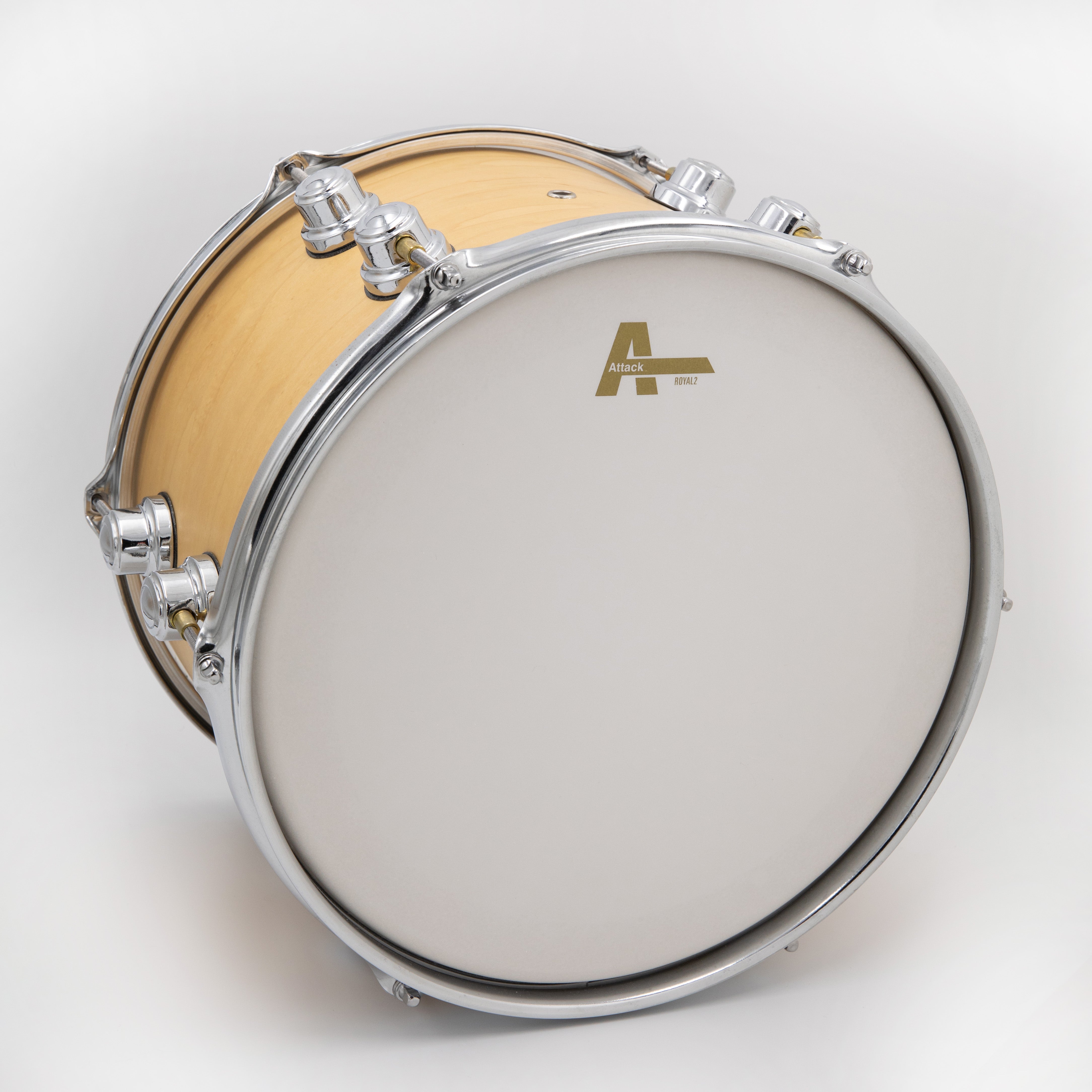 Attack Royal 1 10 1 Ply Medium S Film Coated Drumhead - Perfect for Snare Drums, Marching Bands & Studio Recording