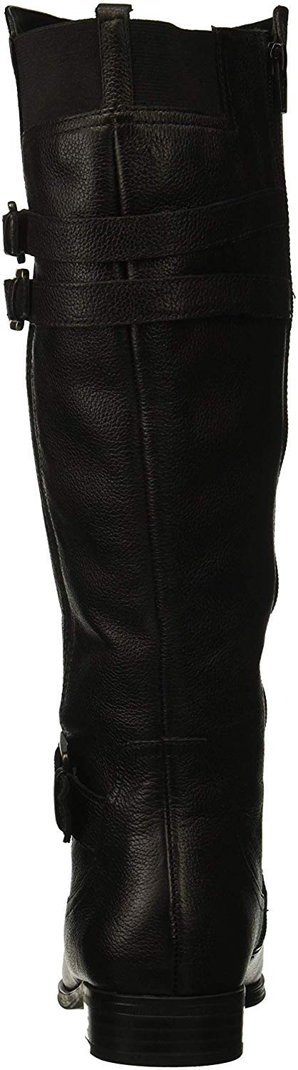 Naturalizer Women's Jessie Knee High Buckle Detail Riding Boot - Stylish & Comfortable Winter Boots for Women - Perfect for Horseback Riding, Outdoor Activities & Casual Wear