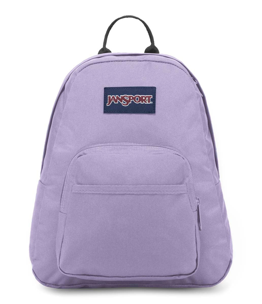 JanSport Half Pint Mini Backpack - Lightweight & Durable Small Backpack for Women & Teens, Pastel Lilac - Perfect for School, Travel & Everyday Use
