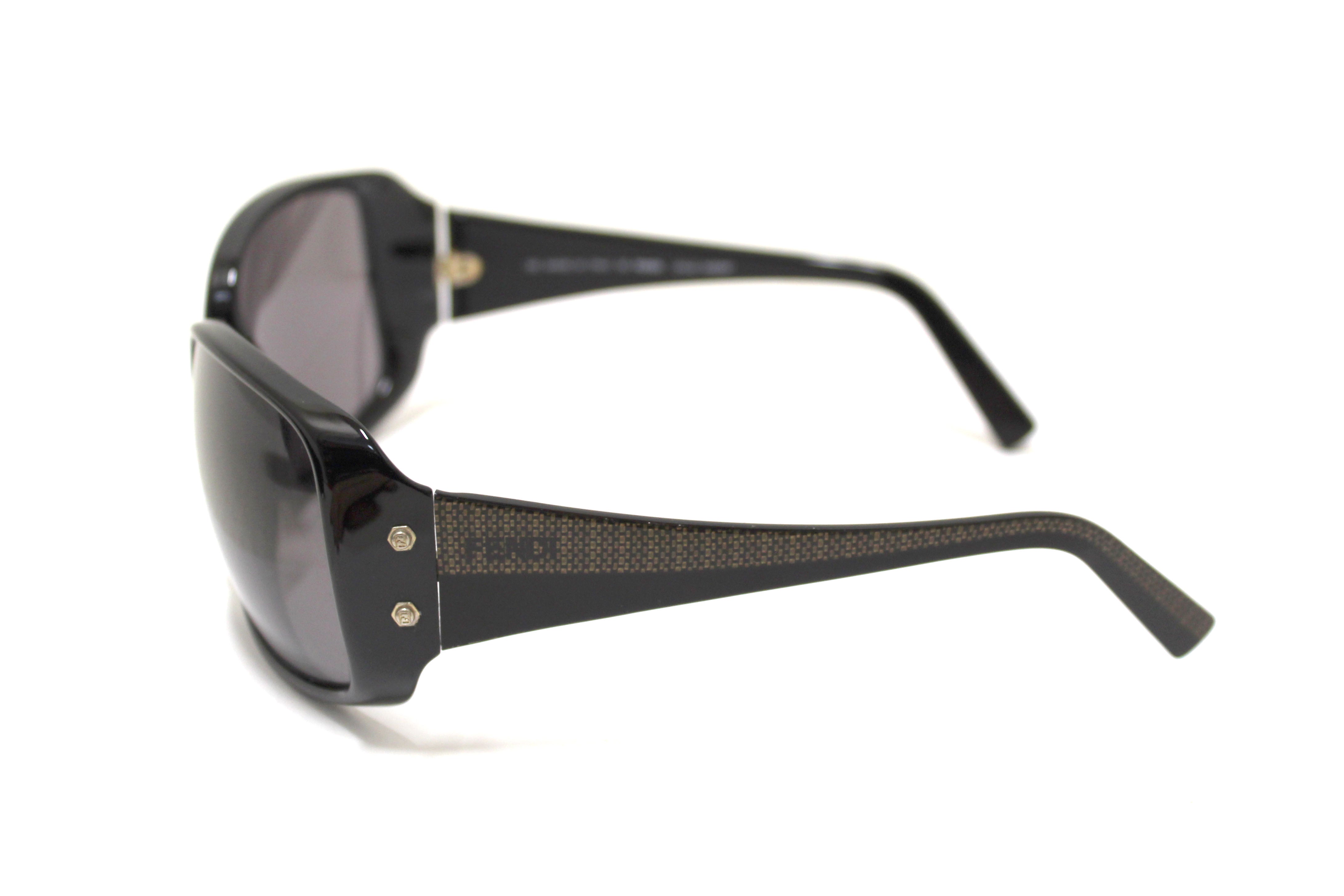 Authentic Fendi FS371 Black Frame Sunglasses for Women - Luxury Designer Shades for Fashion & UV Protection - Perfect for Beach, Driving & Outdoor Activities