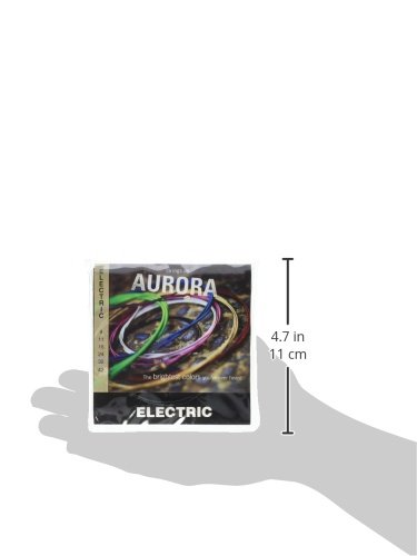 Premium Nickel Plated Bass Guitar Strings - Aurora Strings AURBL9-42 Light Gauge for Smooth Playability & Bright Tone | Perfect for Rock, Jazz & Studio Recording