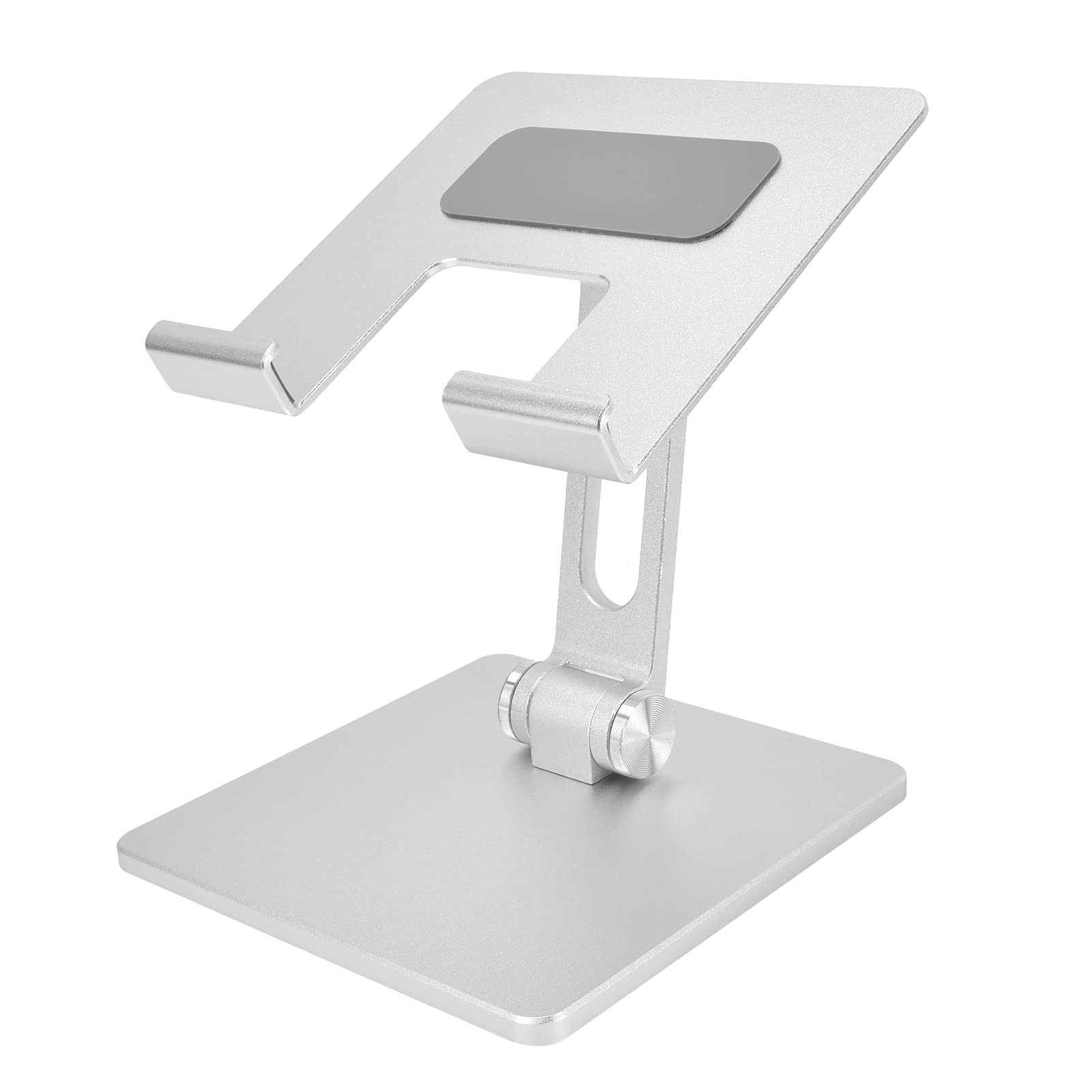 LZKW Aluminum Alloy Foldable Tablet Stand Holder - Adjustable Phone & iPad Mount for Bed, Desk, Office | Perfect for Watching Movies, Video Calls & Reading in Bed